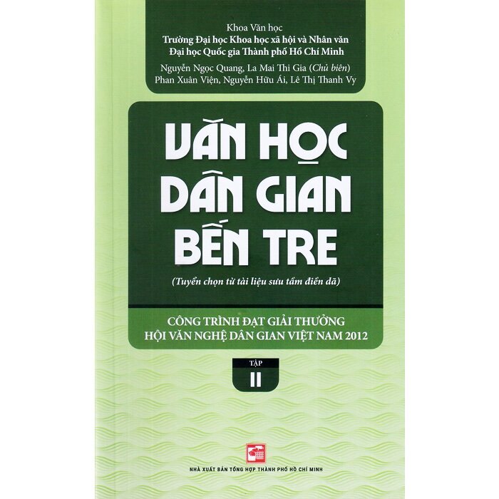 Văn học dân gian Bến Tre - Tập 2 mới 100% Nhiều tác giả 2022 HCM.PO