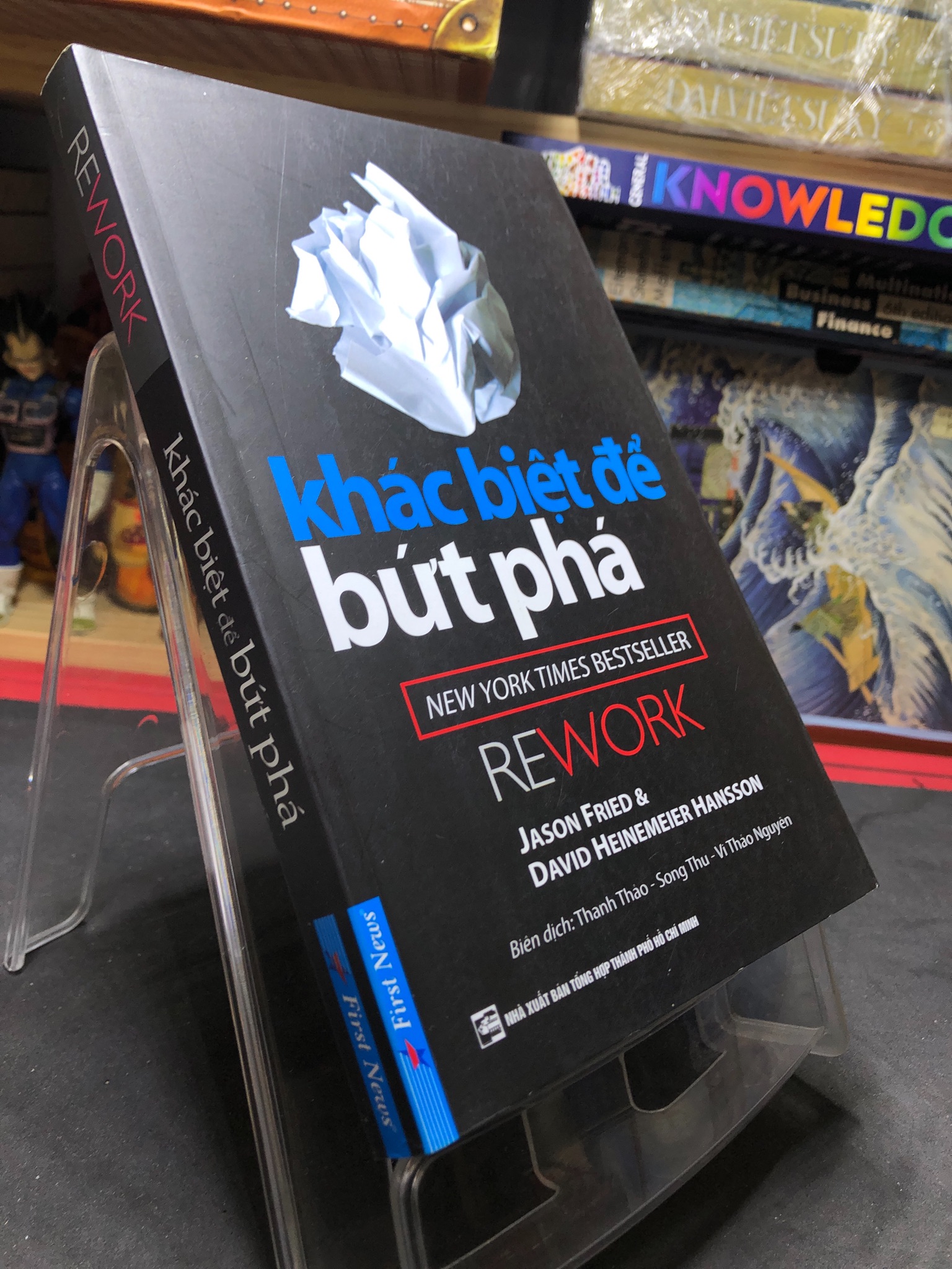 Khác biệt để bứt phá 2016 mới 85% bẩn nhẹ Jason Fried và David Heinemeier Hansson HPB0407 KỸ NĂNG