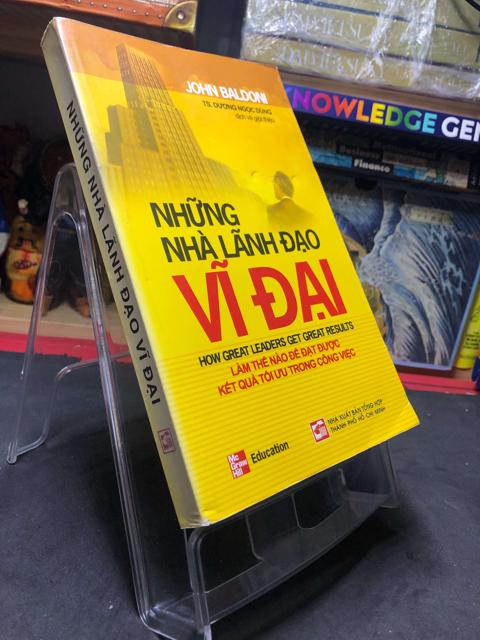 Những nhà lãnh đạo vĩ đại 2008 mới 80% mộc sách ổ bẩn nhẹ bụng sách John Baldoni HPB0407 KỸ NĂNG