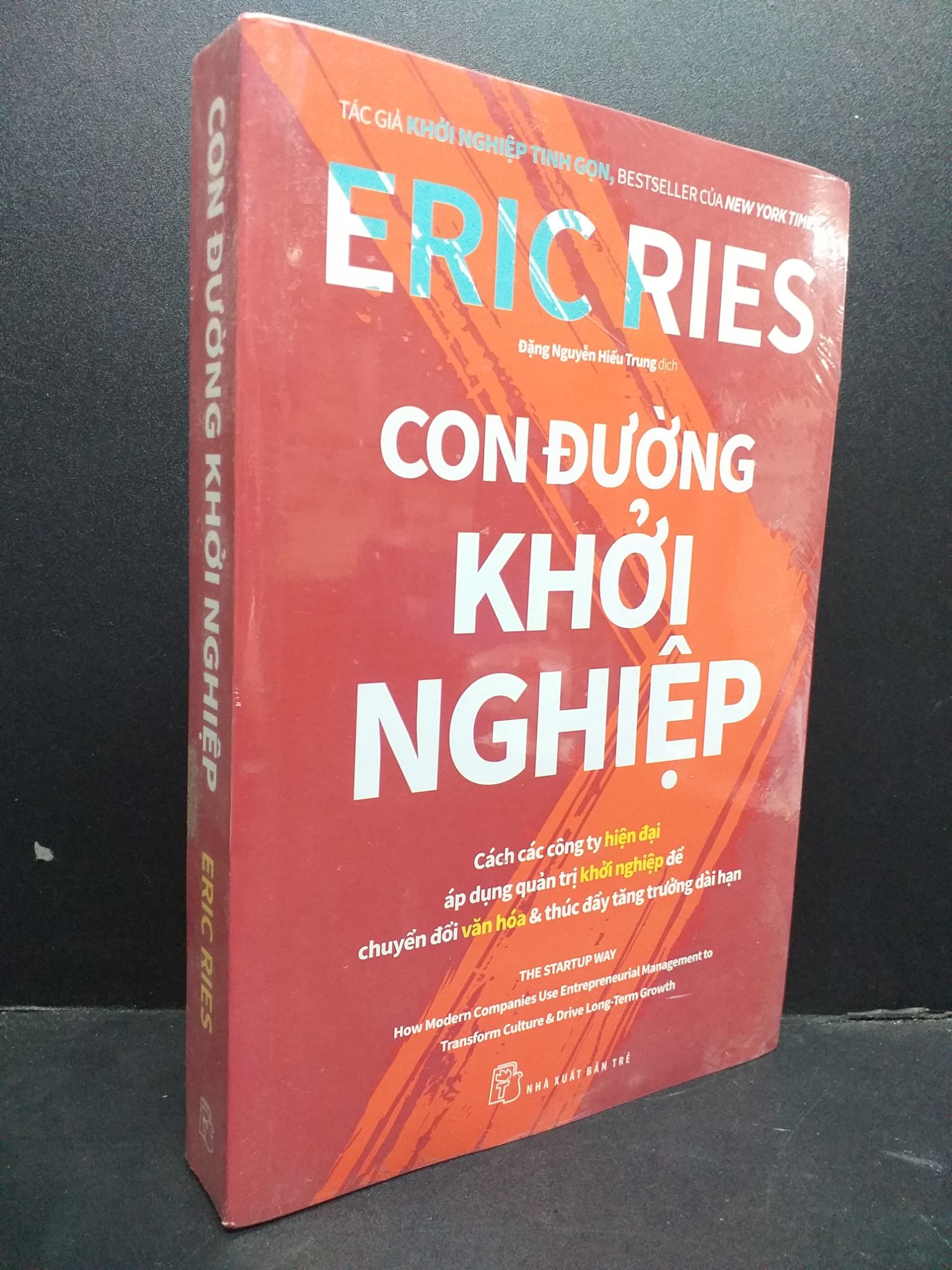 Con Đường Khởi Nghiệp (nguyên seal) mới 90% ố vàng HCM0107 Eric Ries KỸ NĂNG