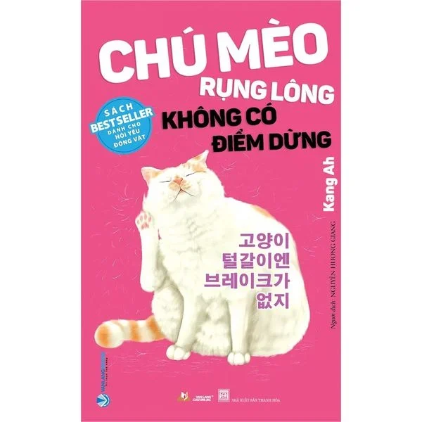 Chú mèo rụng lông không có điểm dừng mới 100% HCM.PO Kang Ah