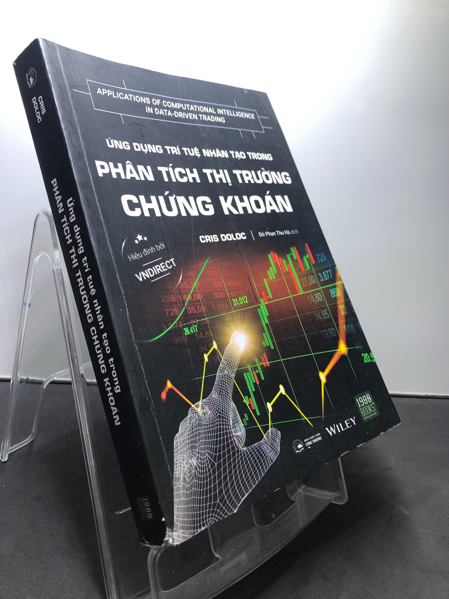 Ứng dụng trí tuệ nhân tạo trong phân tích thị trường chứng khoán 2020 mới 85% bẩn nhẹ bụng sách Cris Doloc HPB1107 KINH TẾ - TÀI CHÍNH - CHỨNG KHOÁN