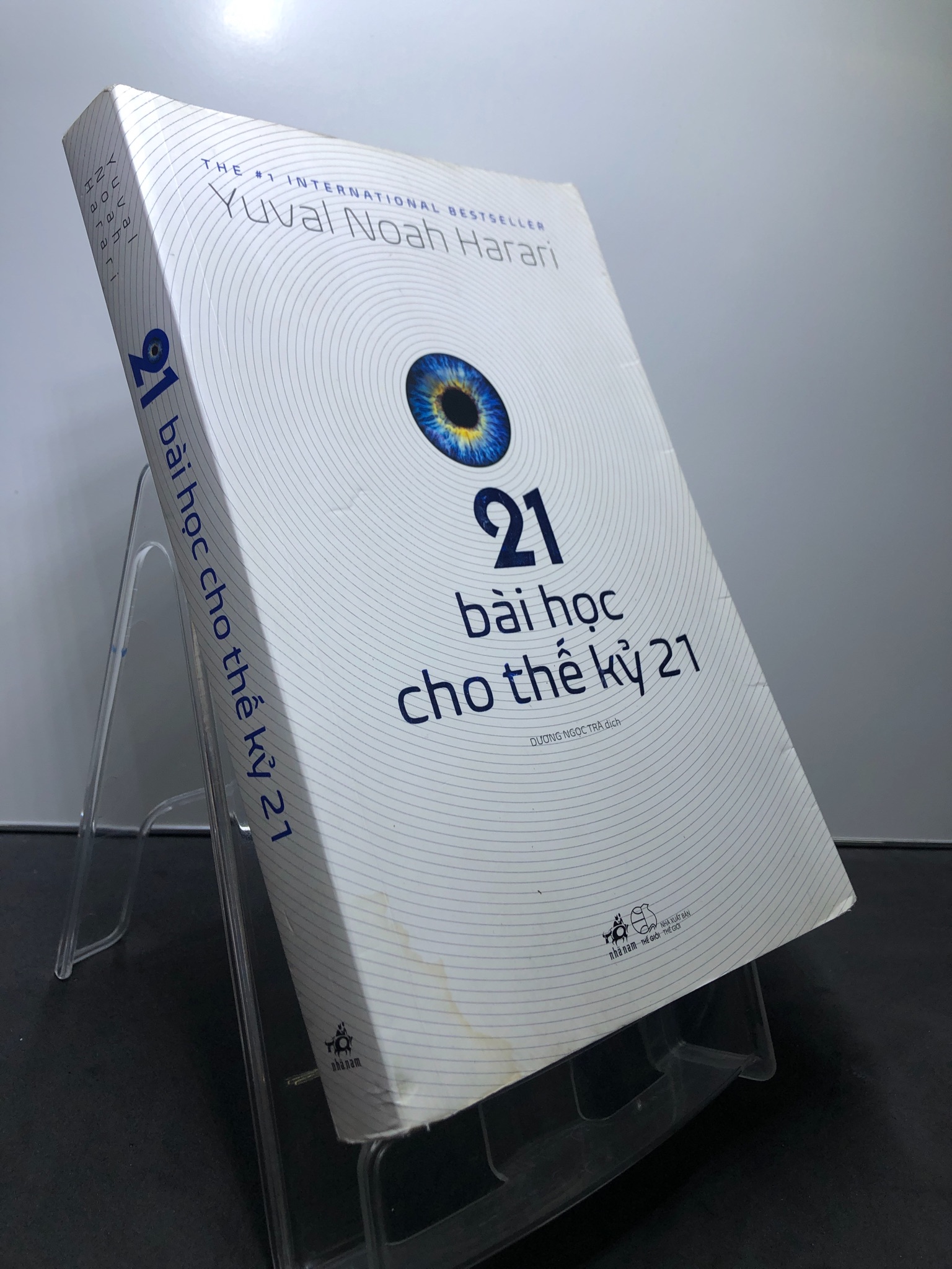 21 bài học cho thế kỷ 21 2019 mới 80% bẩn cong ẩm góc dưới sách Yuval Noah Harari HPB1107 KỸ NĂNG