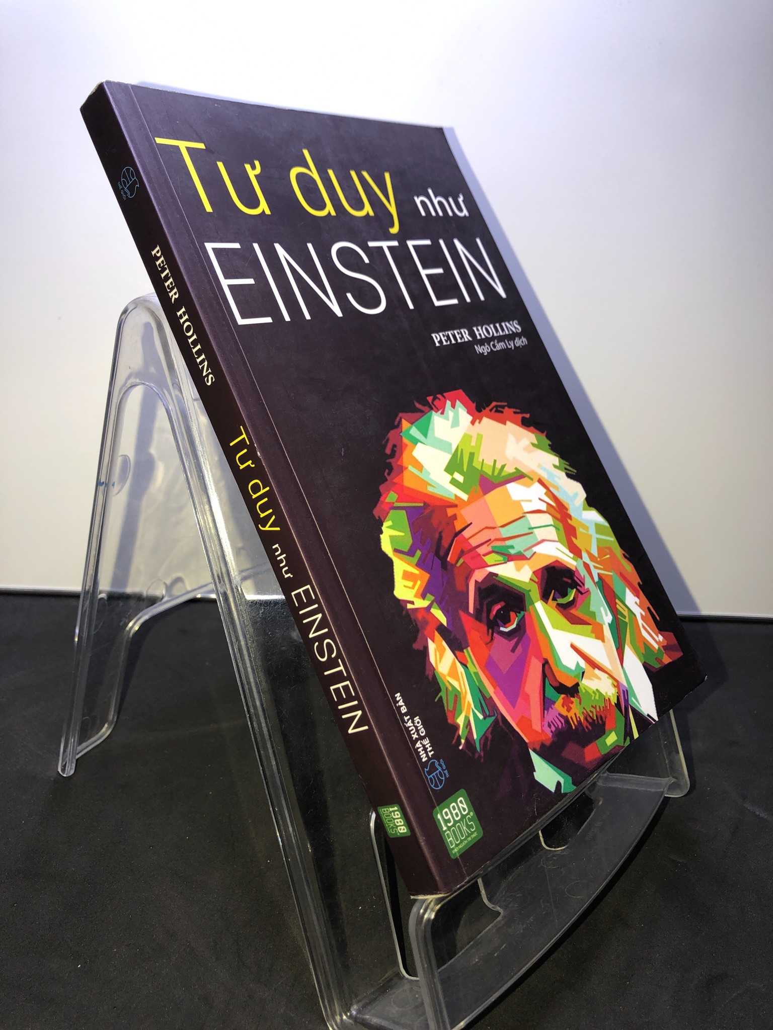 Tư duy như Einstein 2018 mới 90% bẩn bụi Peter Hollins HPB0607 KỸ NĂNG