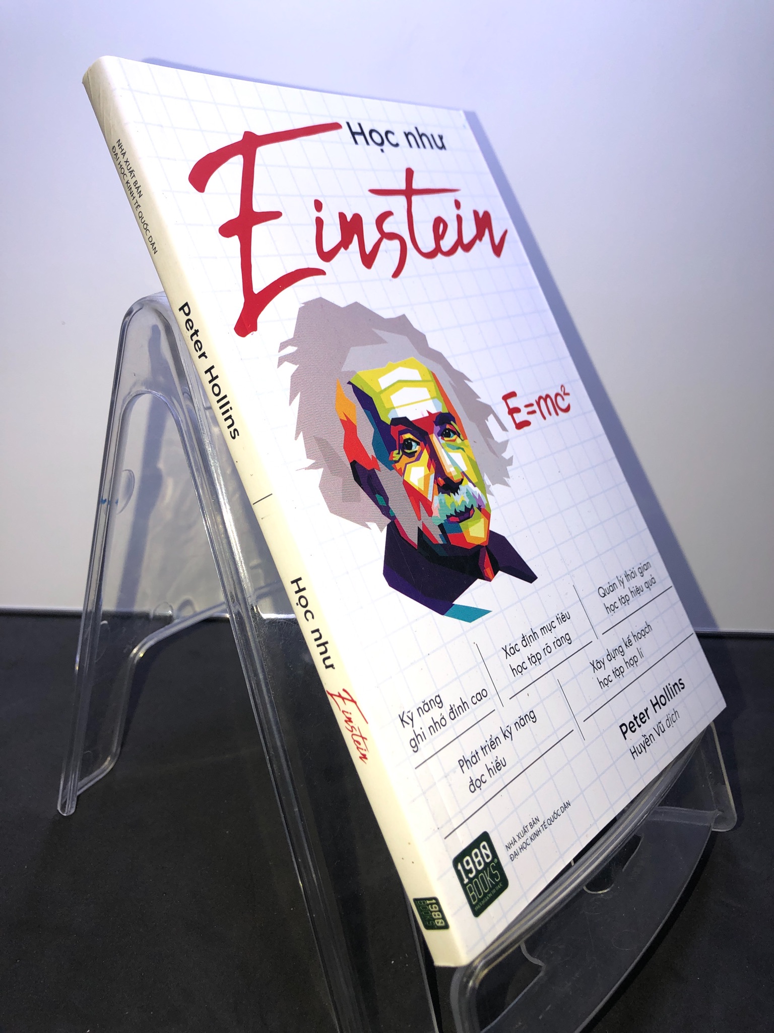 Học như Einstein 2019 mới 90% bẩn bụi Peter Hollins HPB0607 KỸ NĂNG