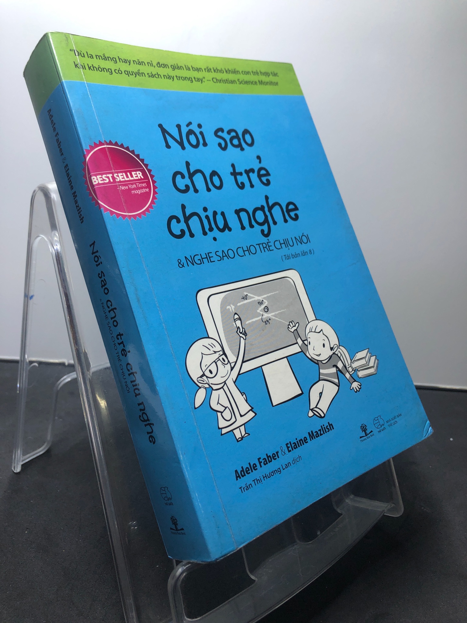 Nói sao cho trẻ chịu nghe và nghe sao cho trẻ chịu nói 2016 mới 75% ố bẩn bụng sách Adele Faber và Elaine Mazlish HPB1107 KỸ NĂNG