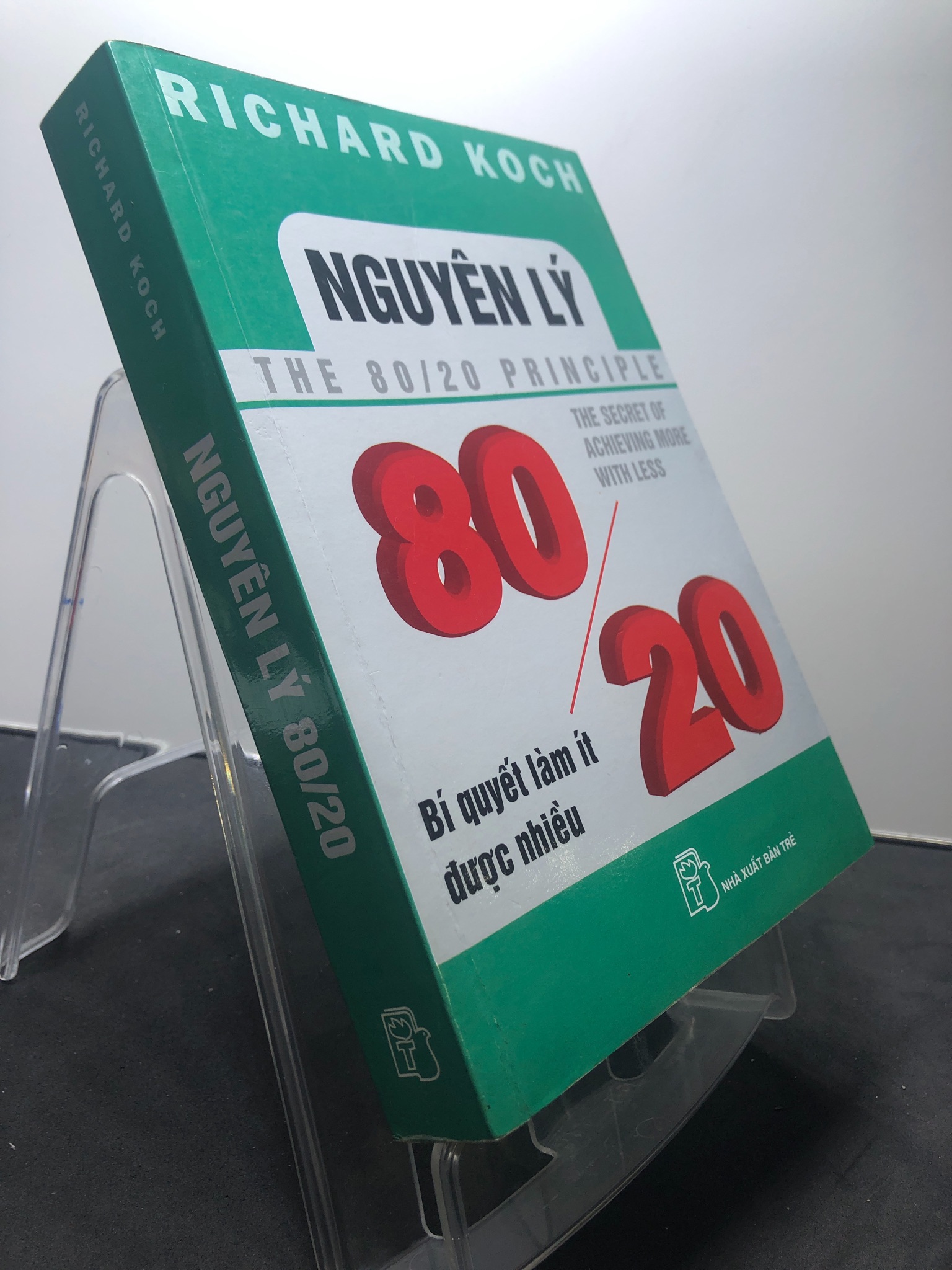 Nguyên lý 80/20 2013 mới 75% ố vàng nhẹ Richard Koch HPB1507 KỸ NĂNG