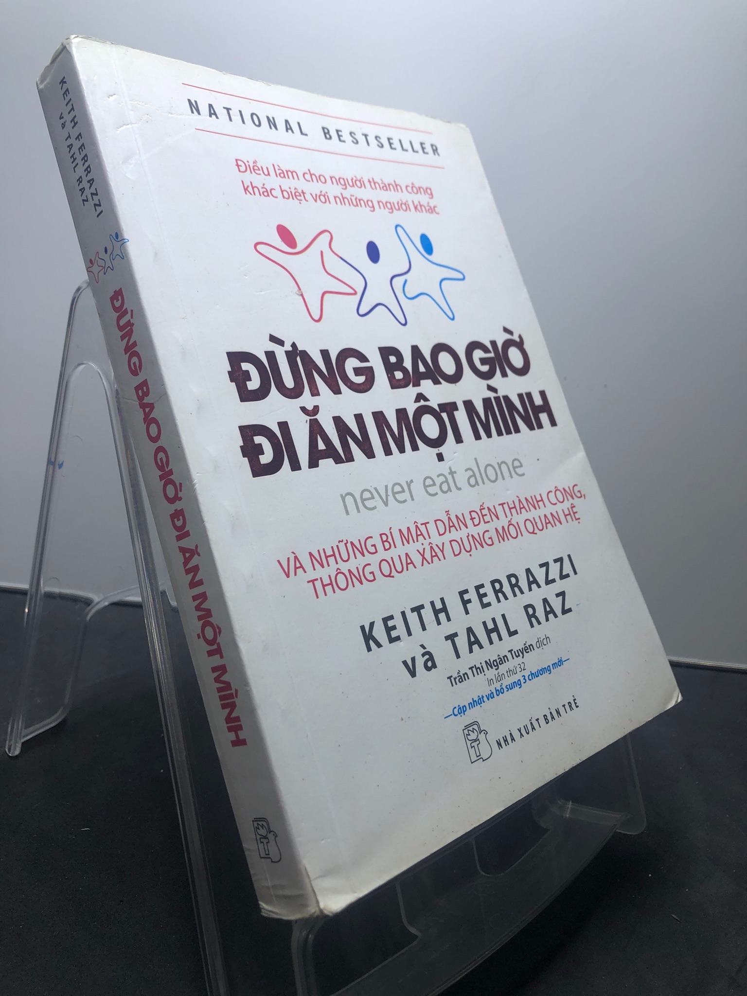 Đừng bao giờ đi ăn một mình 2019 mới 85% bụi viền nhẹ Keith Ferrazzi và Tahl Raz HPB1605 SÁCH NGOẠI VĂN