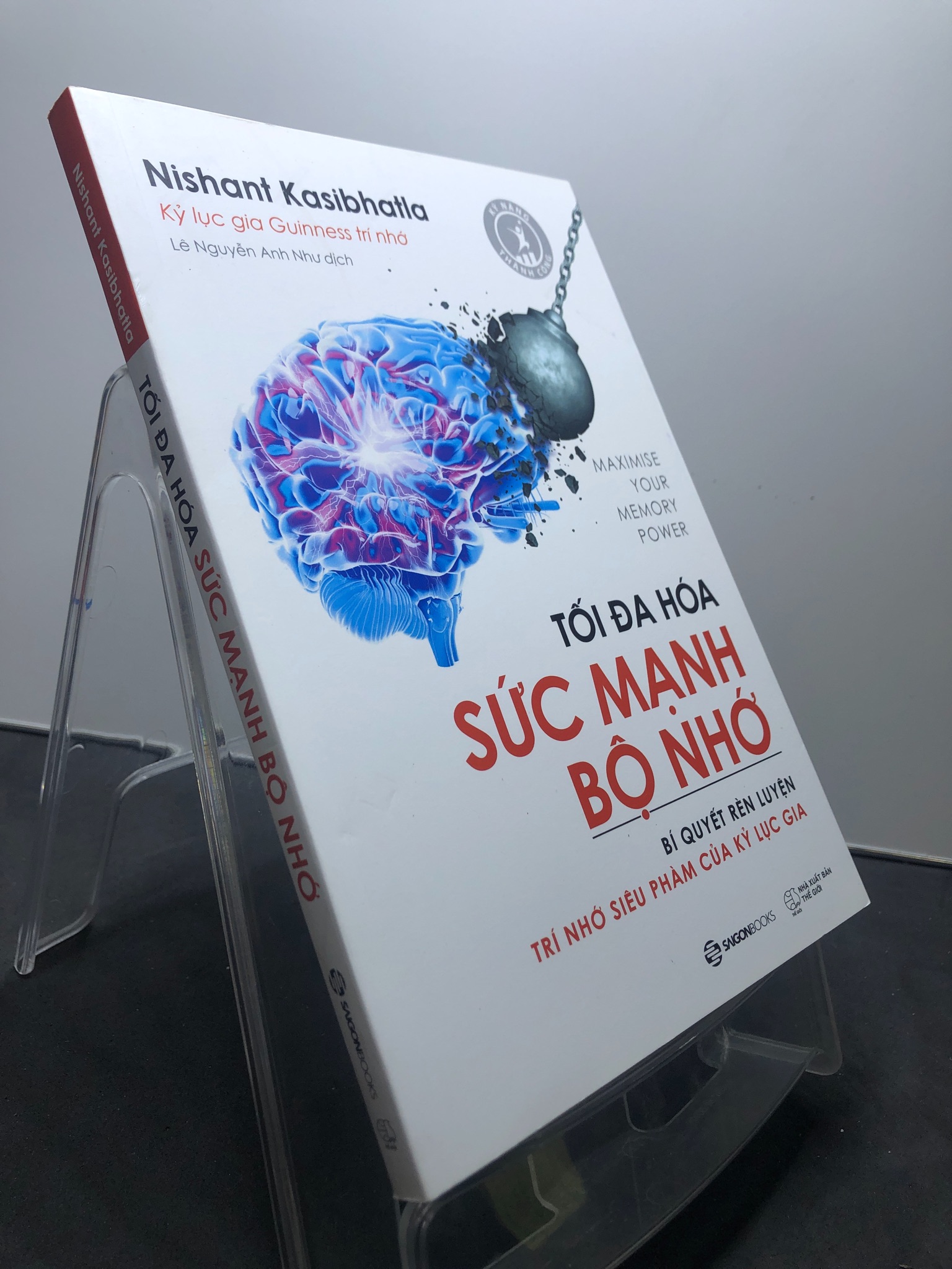 Tối đa hoá sức mạnh bộ nhớ 2020 mới 90% bẩn nhẹ bụng sách Nishant Kasibhatla HPB1507 KỸ NĂNG