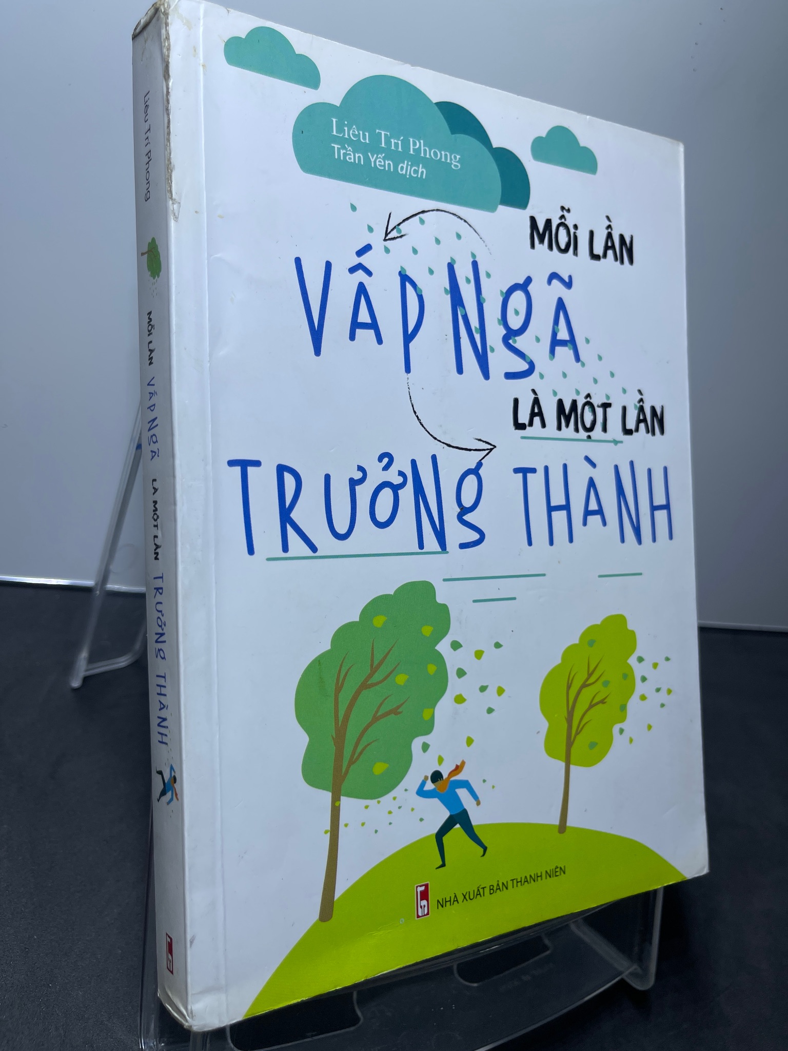 Mỗi lần vấp ngã là một lần trưởng thành 2019 mới 80% ố bẩn nhẹ bụng sách rách nhẹ góc gáy Liêu Trí Phong HPB1607 KỸ NĂNG