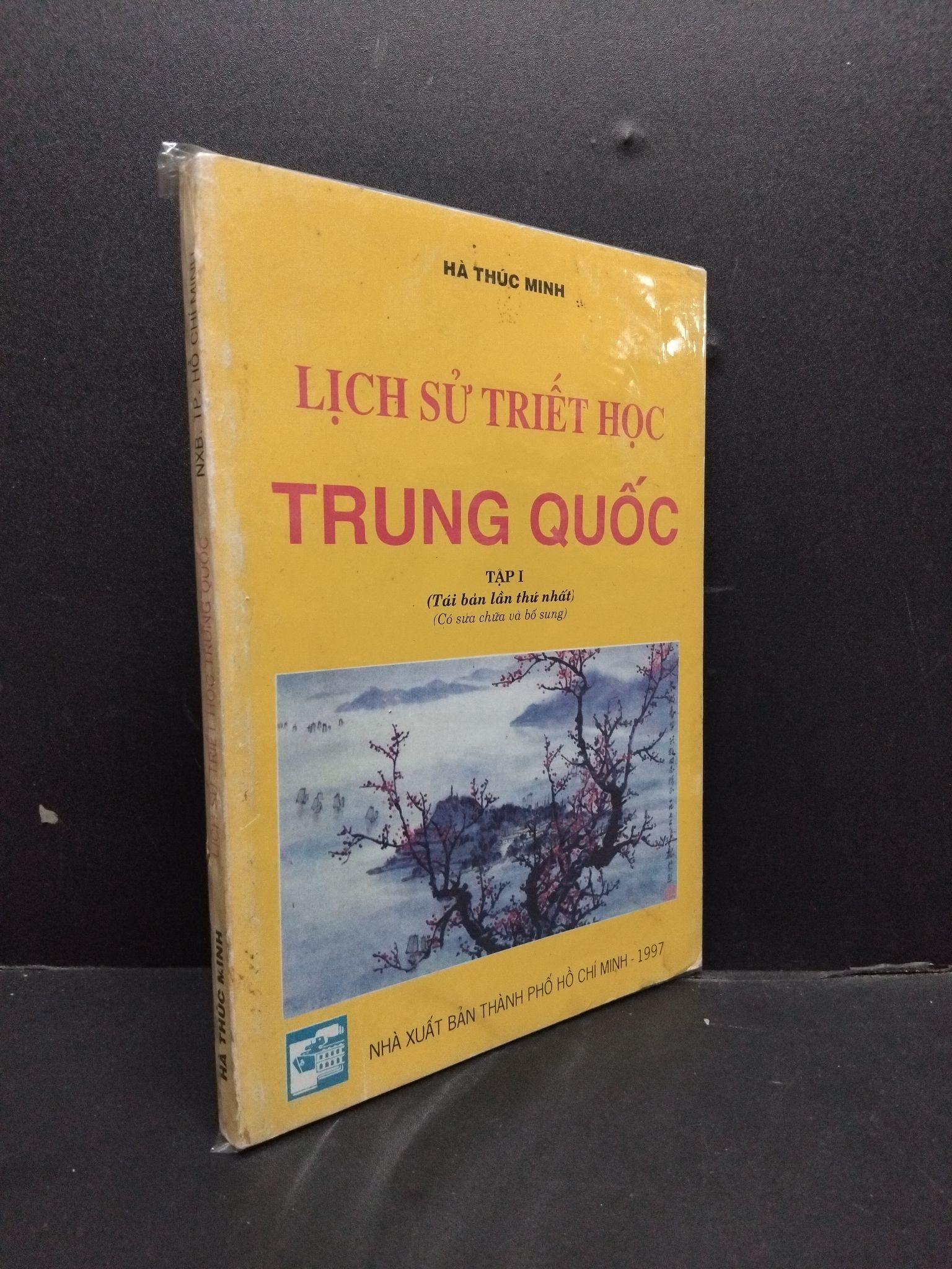 Lịch Sử Triết Học Trung Quốc mới 70% ố vàng, bẩn bìa (có bọc) 1997 HCM0107 Hà Thúc Minh LỊCH SỬ - CHÍNH TRỊ - TRIẾT HỌC