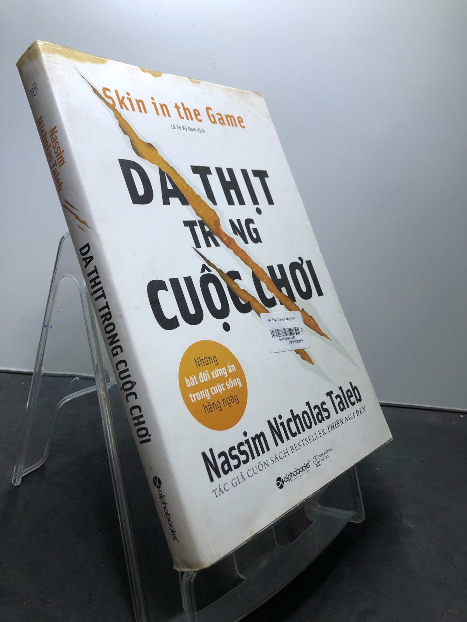 Da thịt trong cuộc chơi 2018 mới 75% ố bẩn nhẹ Nassim Nicholas Taleb HPB2307 KỸ NĂNG