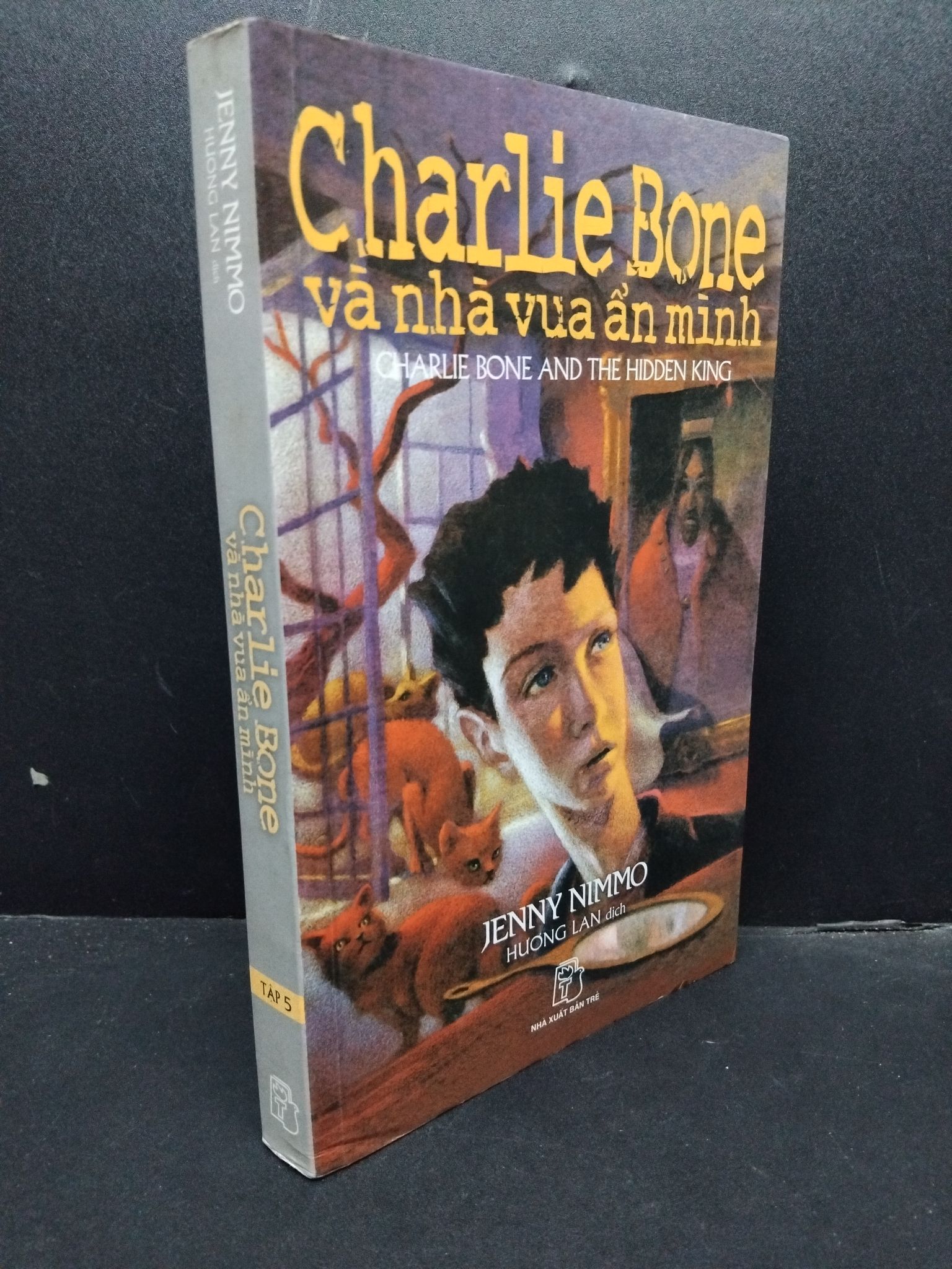 Charlie Bone và nhà vua ẩn mình mới 80% ố bẩn nhẹ 2012 HCM2207 Jenny Nimmo VĂN HỌC