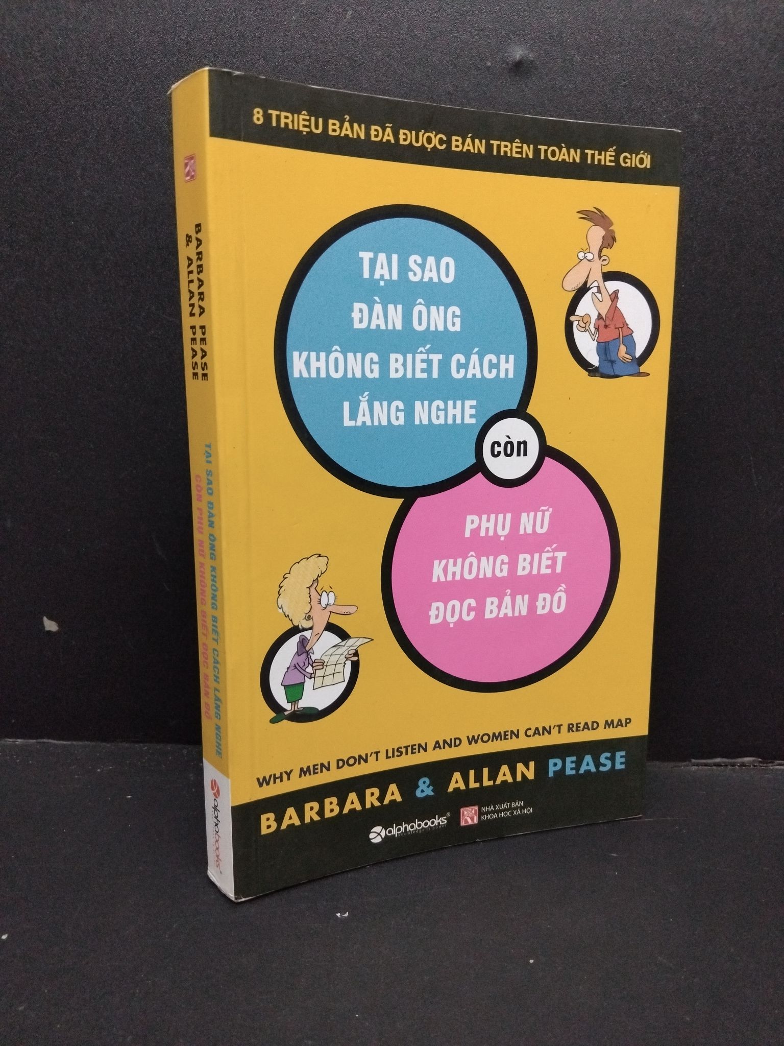Tại sao đàn ông không biết cách lắng nghe còn phụ nữ không biết đọc bản đồ mới 90% 2015 HCM2207 Barbara & Allan Pease KỸ NĂNG