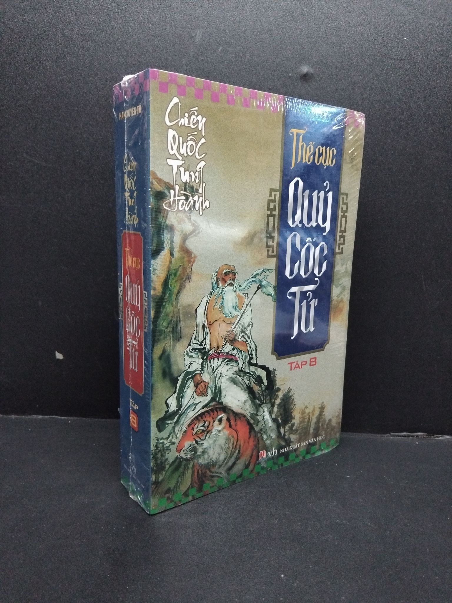 Thế Cục Quỷ Cốc Tử Tập 8 - Chiến Quốc Tung Hành mới 80% ố vàng (còn seal) HCM0107 Hàn Xuyên Tử VĂN HỌC