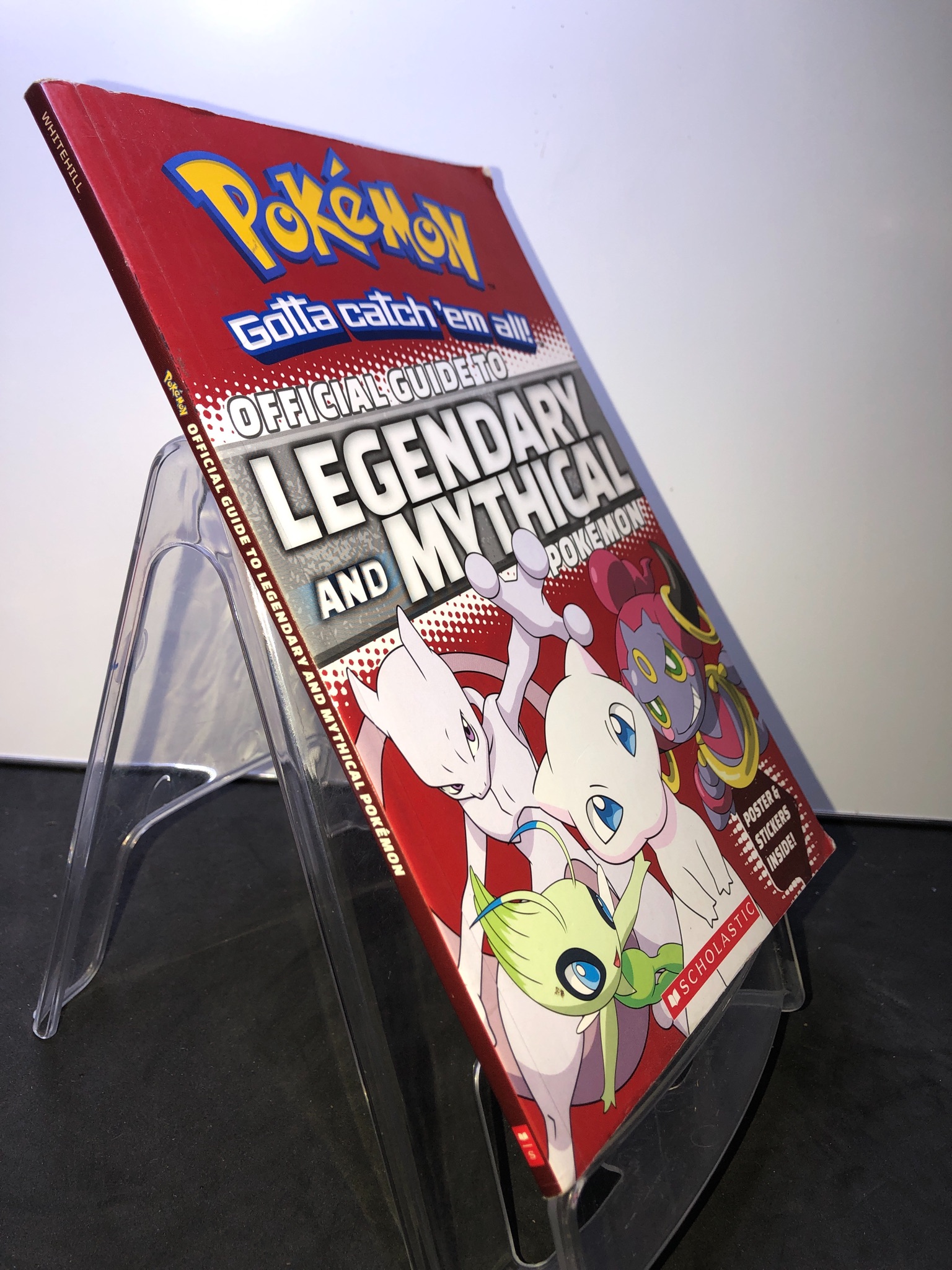 Official guide to legendary and my mythical Pokémon mới 85% bẩn nhẹ Simcha Whitehill HPB2607 NGOẠI VĂN