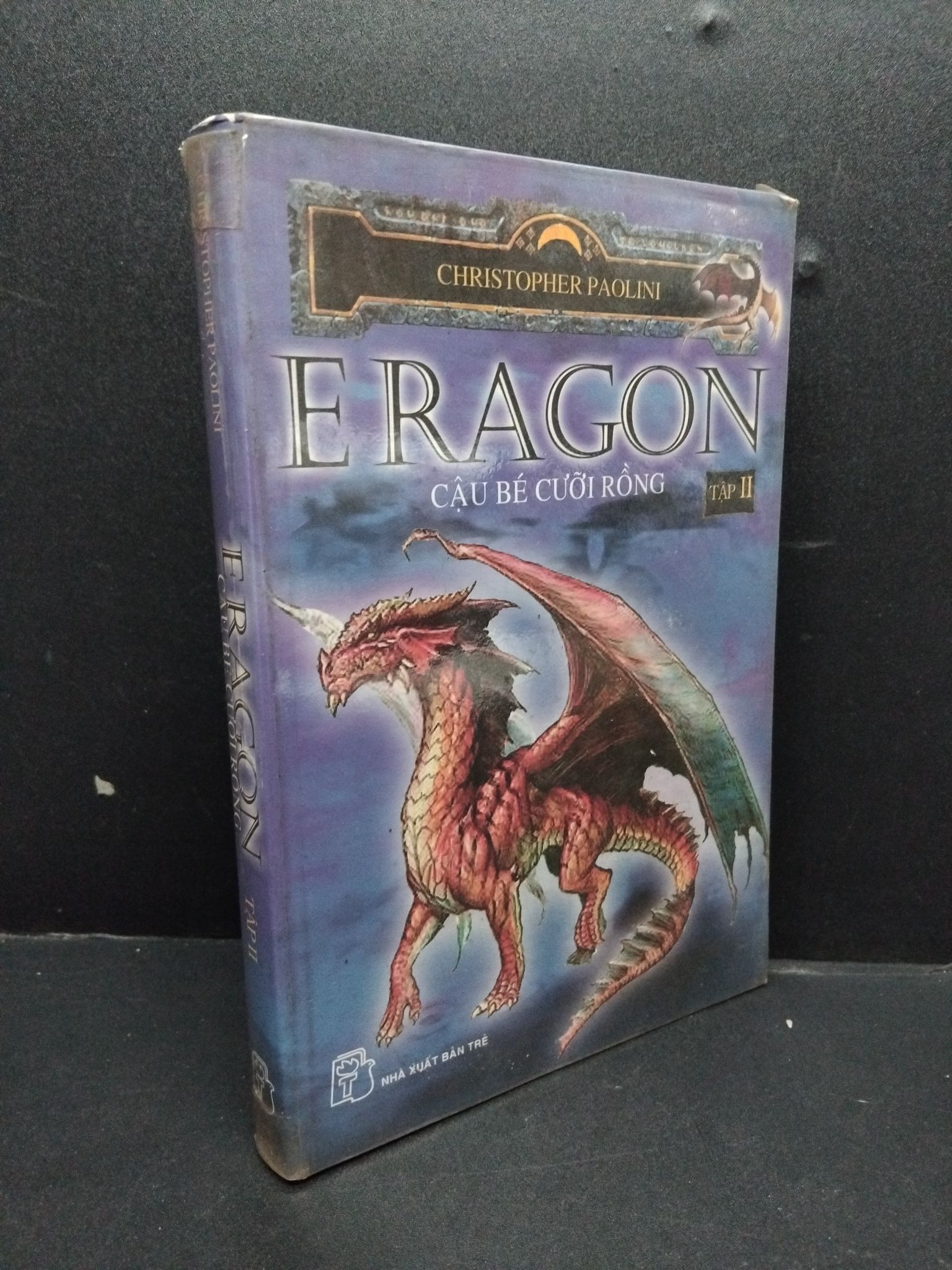 Eragon cậu bé cưỡi rồng tập 2 mới 70% ố vàng 2004 HCM2207 Christopher Paolini VĂN HỌC