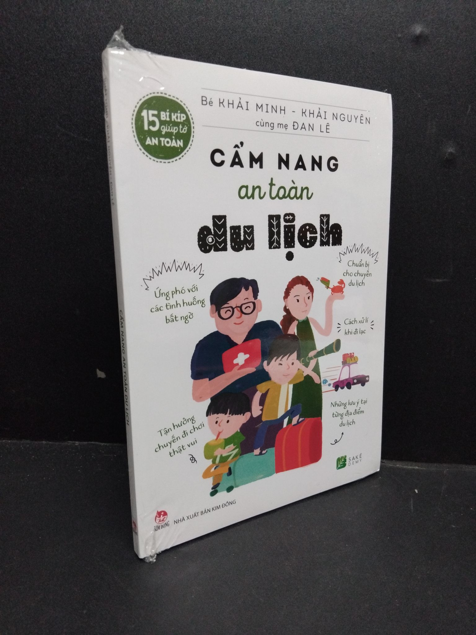 Cẩm Nang An Toàn Du Lịch mới 100% HCM0107 Bé Khải Minh - Khải Nguyên cùng mẹ Đan Lê KỸ NĂNG