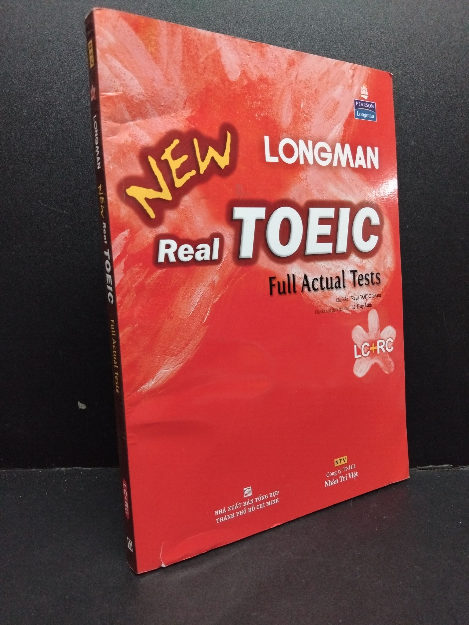 New real Toeic Full Actual Test mới 90% kèm CD HCM2606 Longman HỌC NGOẠI NGỮ