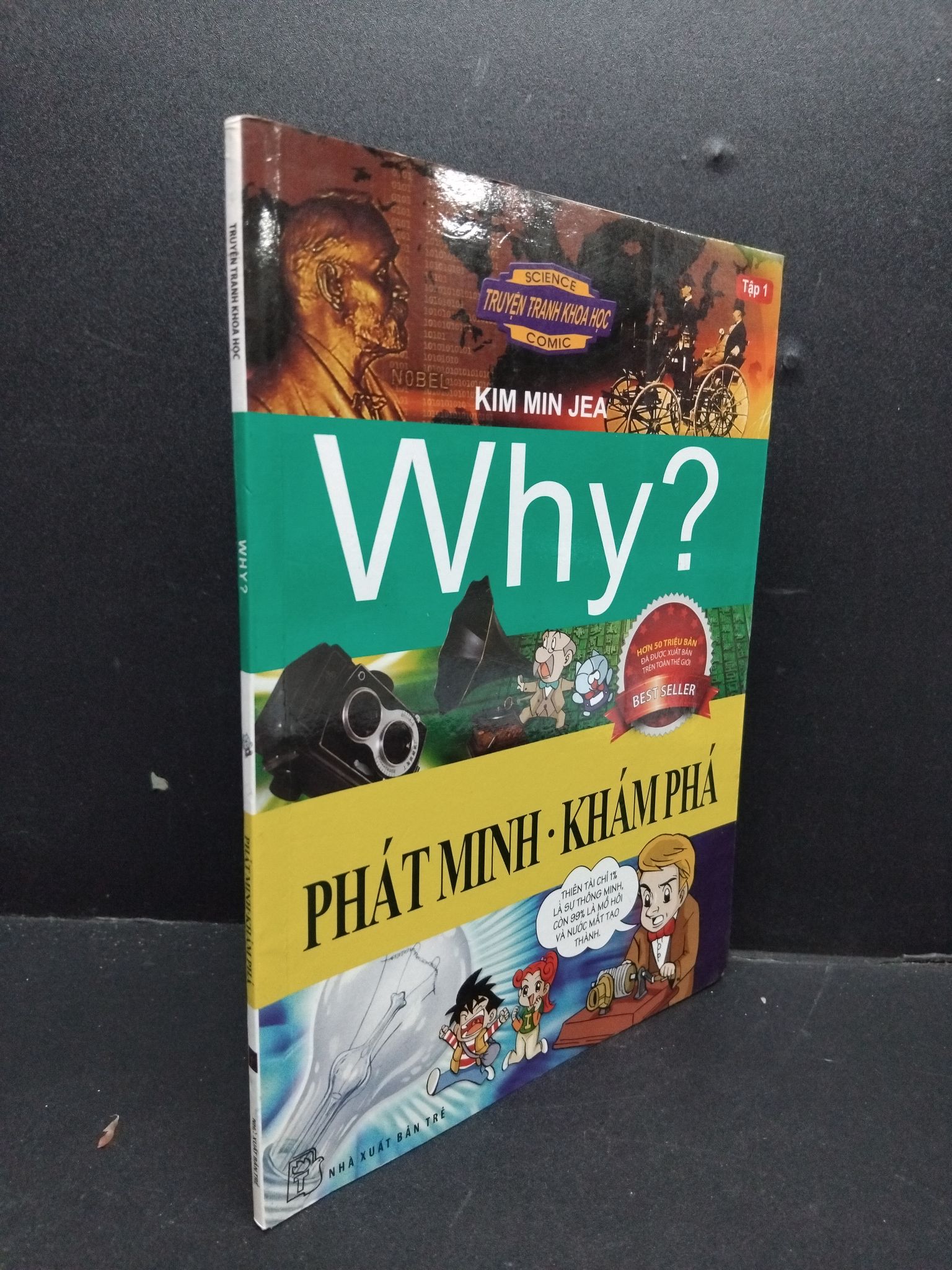 Why? Phát minh khám phá mới 90% sách màu HCM1906 Truyện tranh khoa học SÁCH MẸ VÀ BÉ