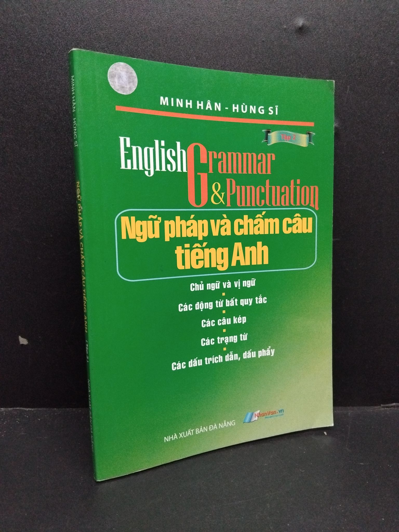 Ngữ pháp và chấm câu tiếng anh tập 2 mới 80% ố 2011 HCM1906 Minh Hân SÁCH HỌC NGOẠI NGỮ