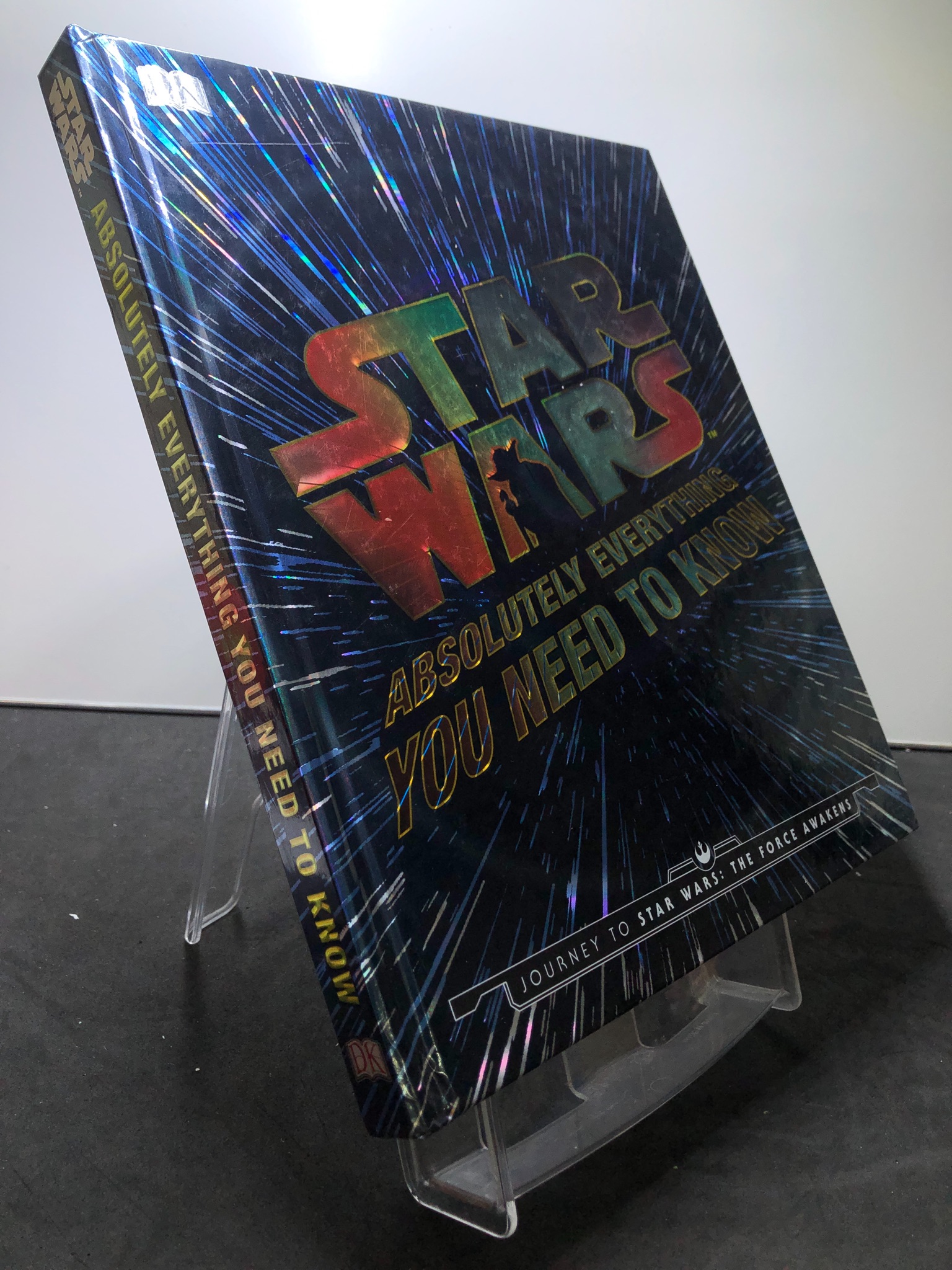 Starwars Absolutely Everything You need to Know BÌA CỨNG mới 85% bẩn nhẹ DK HPB2707 NGOẠI VĂN