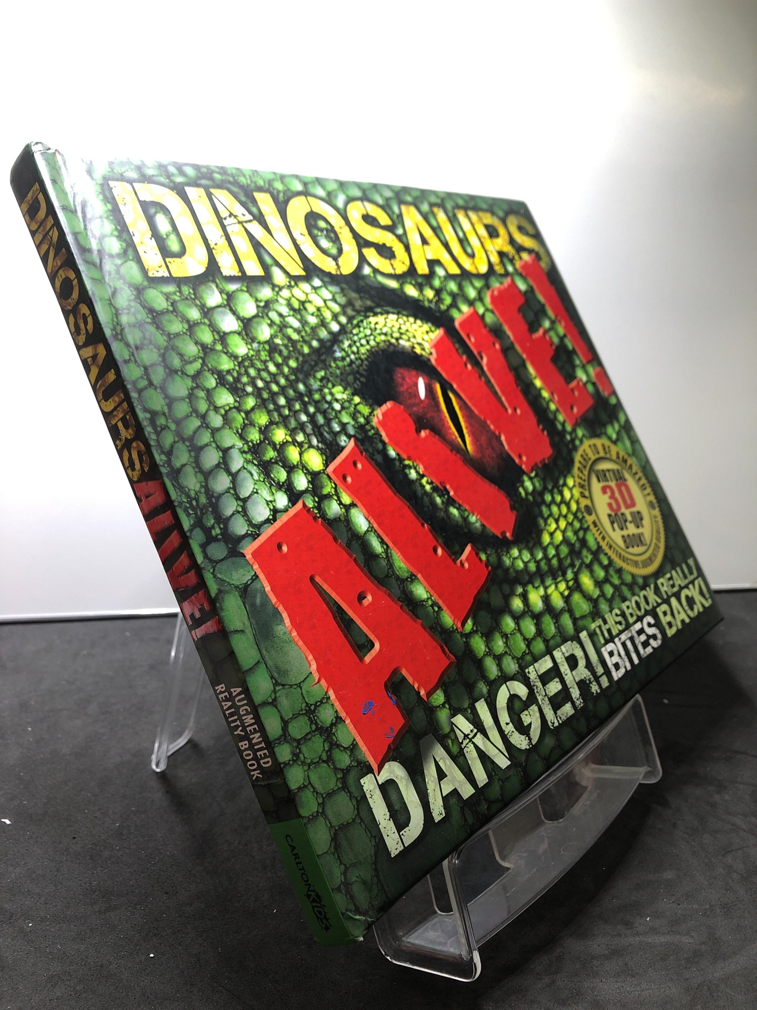 Dinosaurs Alive! BÌA CỨNG mới 85% bẩn nhẹ Carlton Kid HPB2707 NGOẠI VĂN