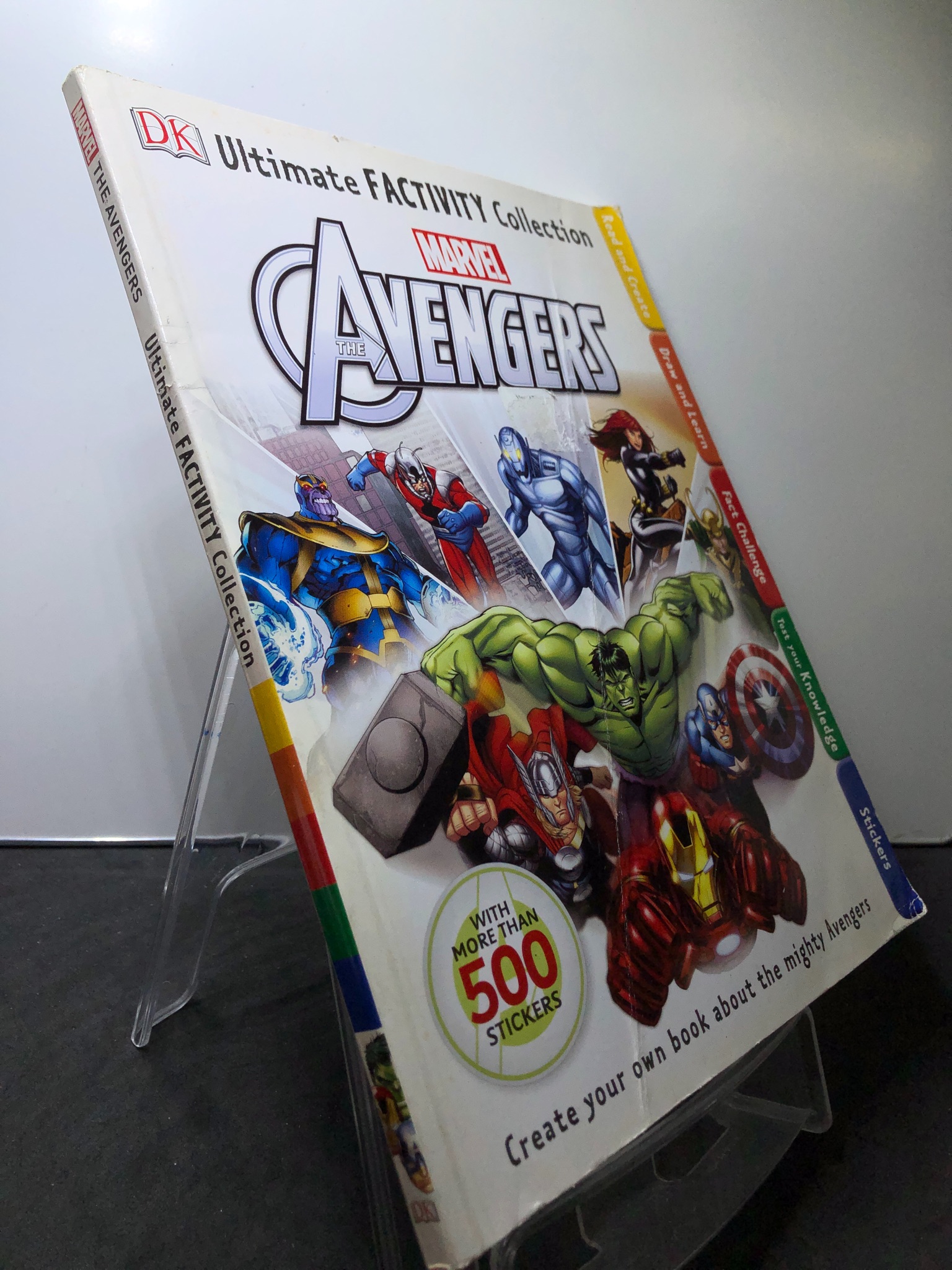 The Avengers MARVEL mới 80% bẩn bìa nhẹ DK HPB2707 NGOẠI VĂN