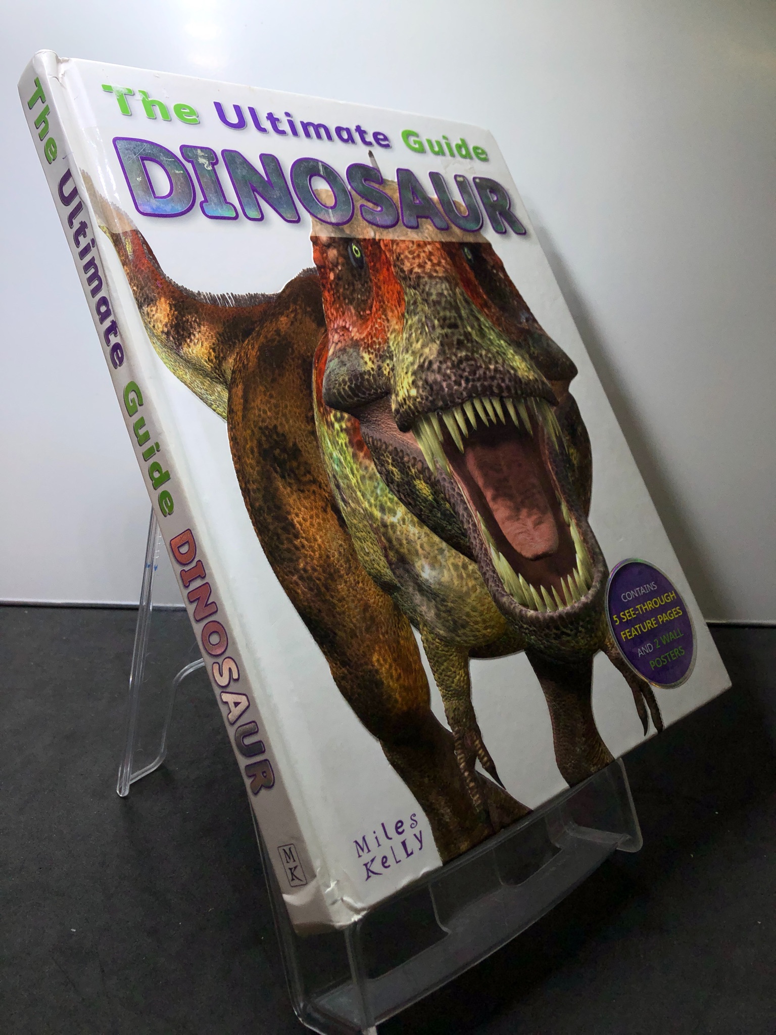 The Ultimate Guide Dinosaur MK BÌA CỨNG mới 85% bẩn nhẹ Mileys Kelly HPB2707 NGOẠI VĂN