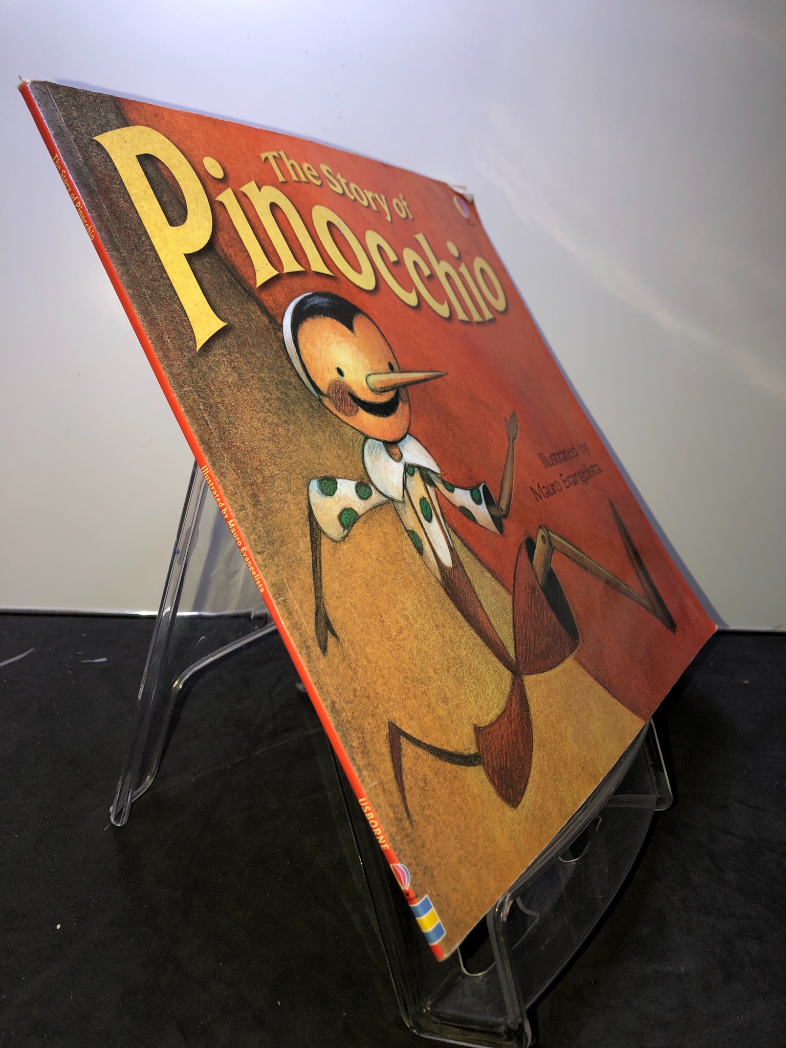 The Story of Pinocchio mới 85% tróc góc bìa Mauro Evangelista HPB2607 NGOẠI VĂN