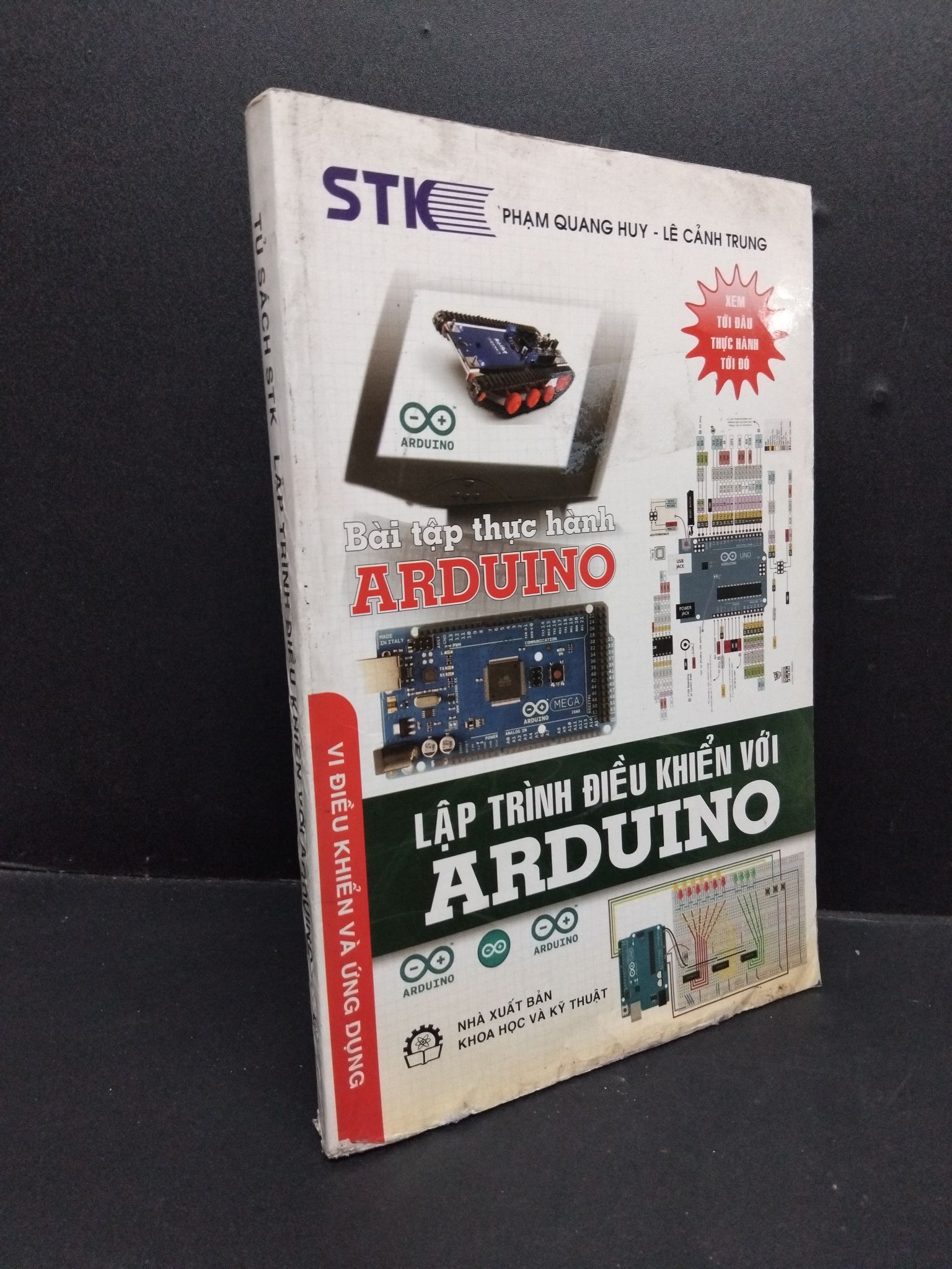 Lập trình điều khiển với Arduino mới 70% ẩm chóc bìa HCM2606 Phạm Quang Huy GIÁO TRÌNH, CHUYÊN MÔN