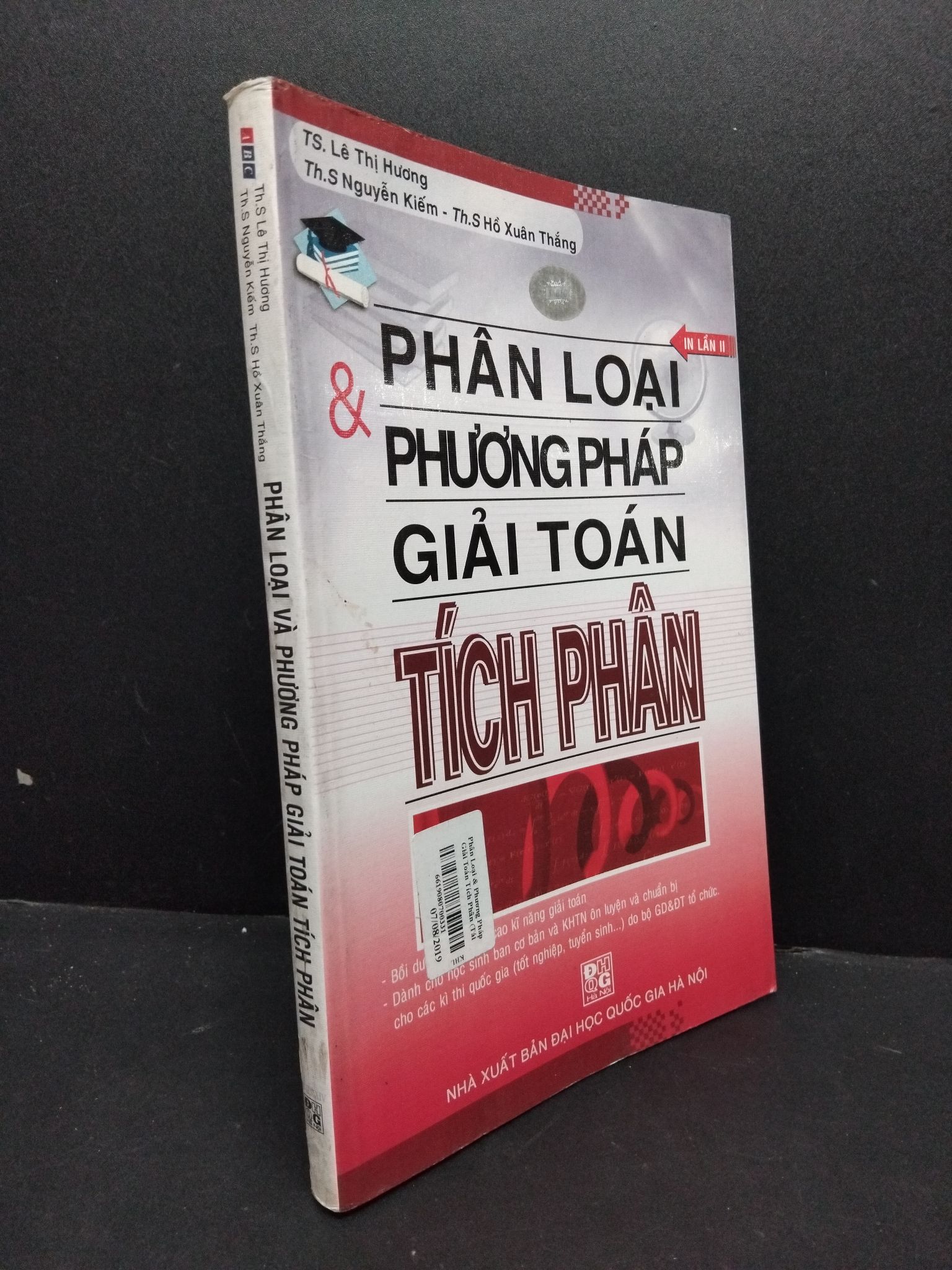 Phân loại và phương pháp giải toán tích phân mới 80% ố 2014 HCM2606 Lê Thị Hương GIÁO TRÌNH, CHUYÊN MÔN