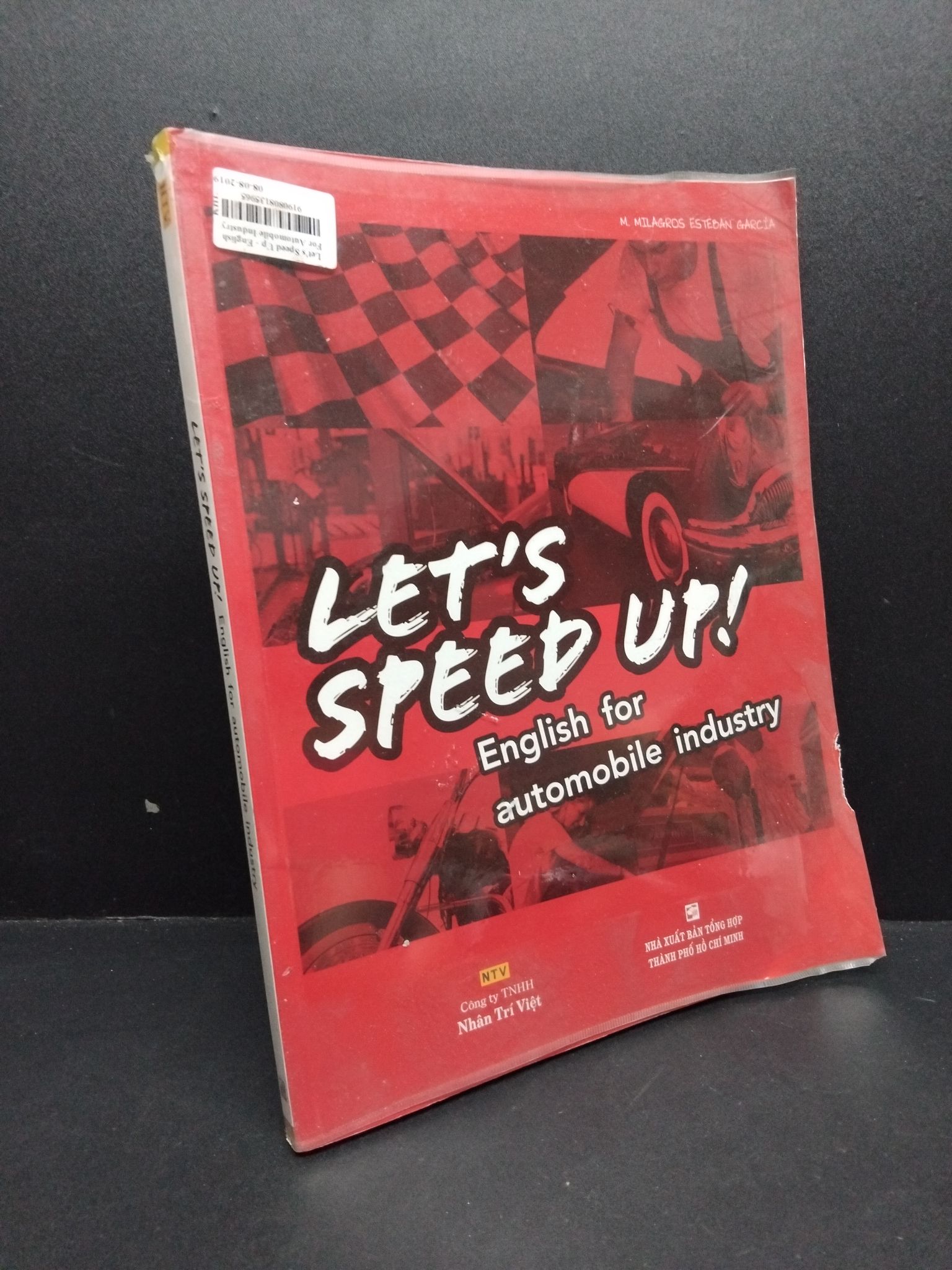 Let's Speed up! English for Automobile Industry mới 70% sách bìa sau sách giấy màu kèm CD HCM2606 HỌC NGOẠI NGỮ