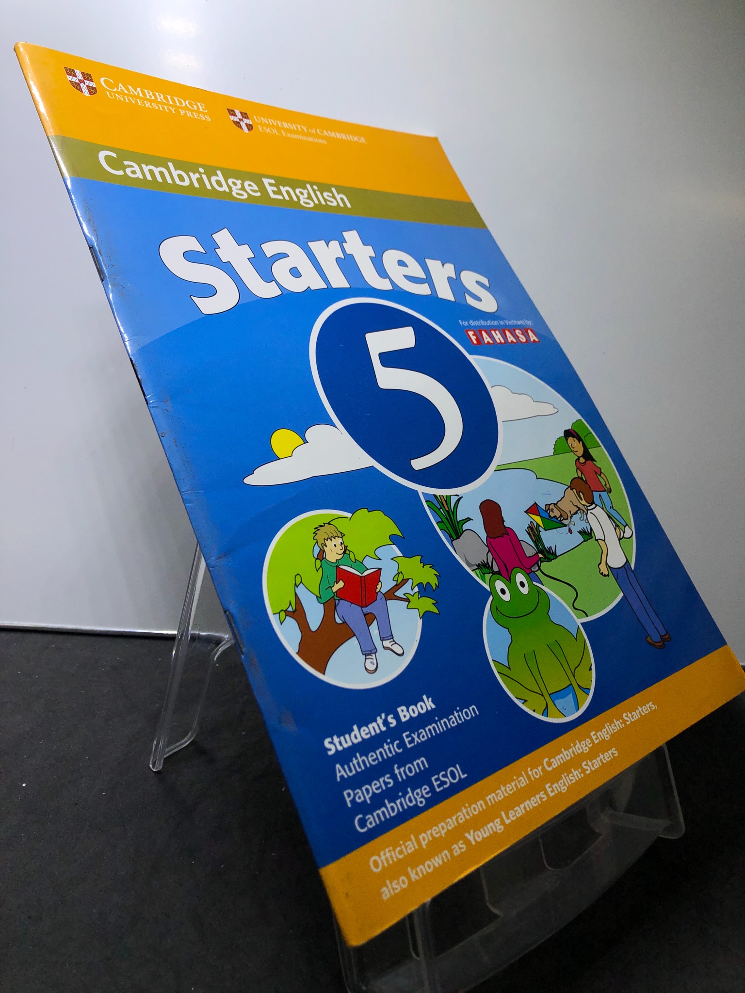 Cambridge English Starters 5 Student's Book mới 85% bẩn nhẹ HPB3107 HỌC NGOẠI NGỮ