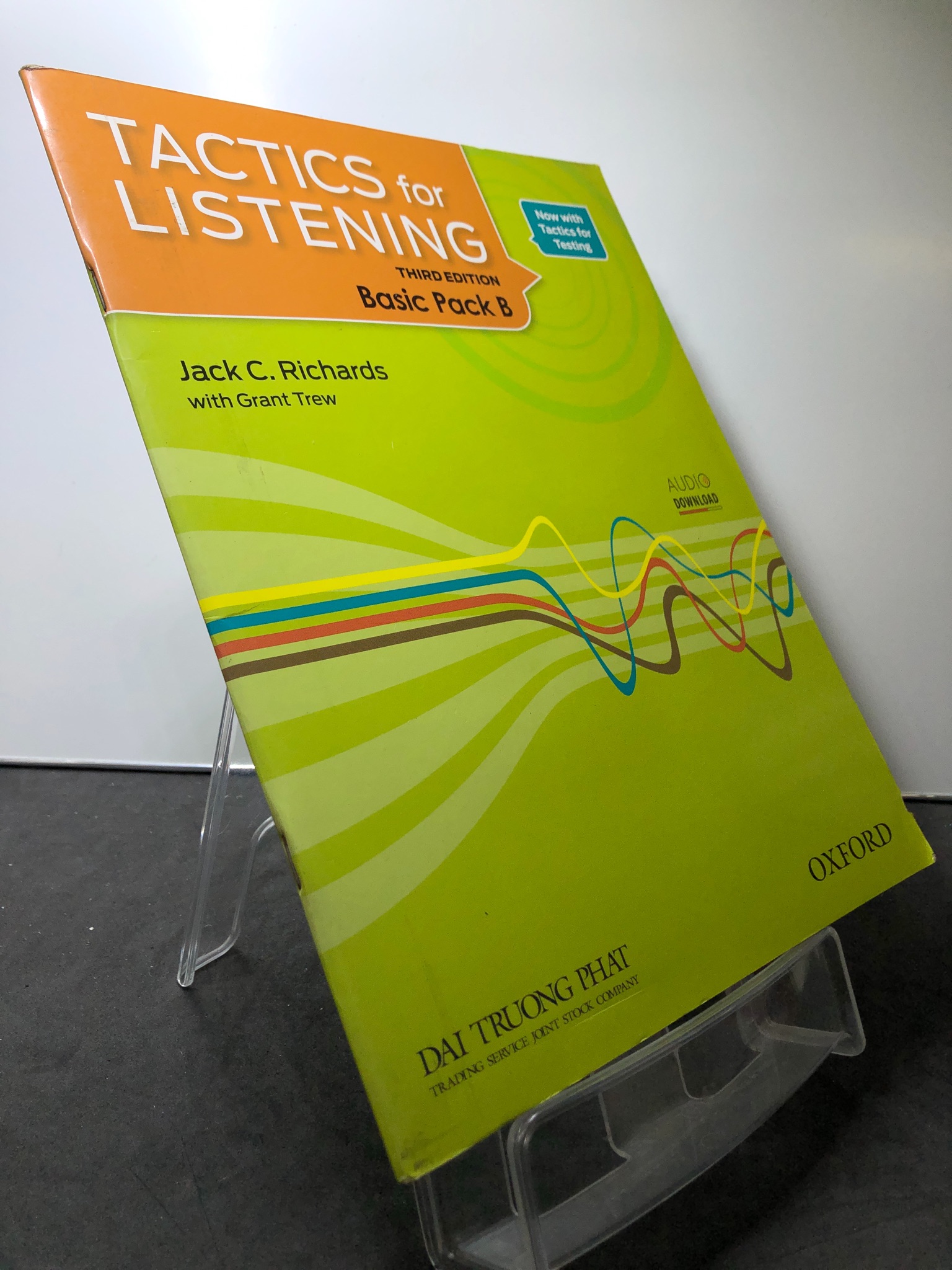 Tactics for Listening Third Edition OXFORD mới 85% bẩn nhẹ Jack C.Richards HPB3107 HỌC NGOẠI NGỮ