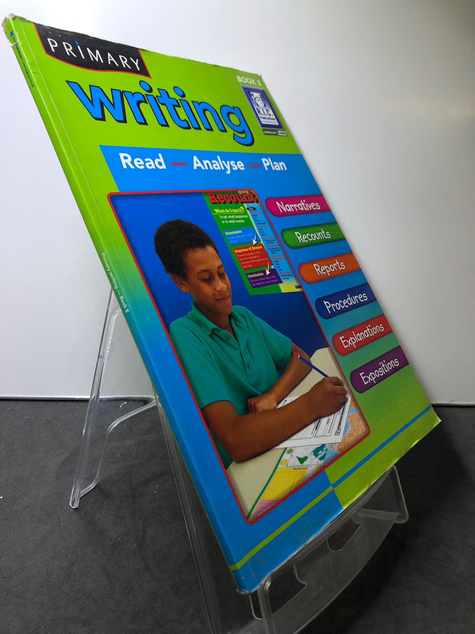 Primary Writing Book E mới 85% bẩn nhẹ HPB3107 HỌC NGOẠI NGỮ