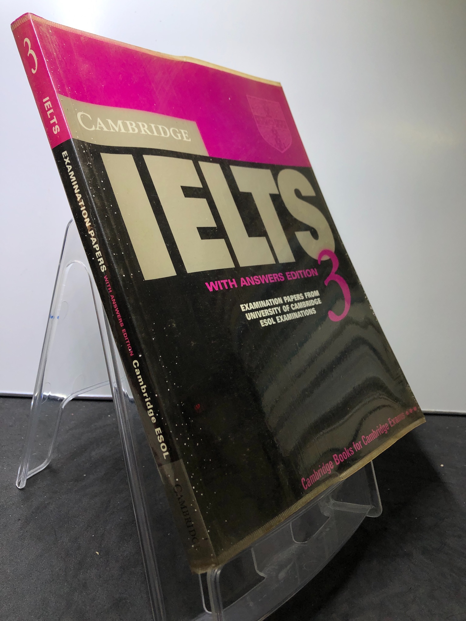 Ielts with answers edition 3 CAMBRIDGE mới 80% bẩn nhẹ HPB0108 HỌC NGOẠI NGỮ