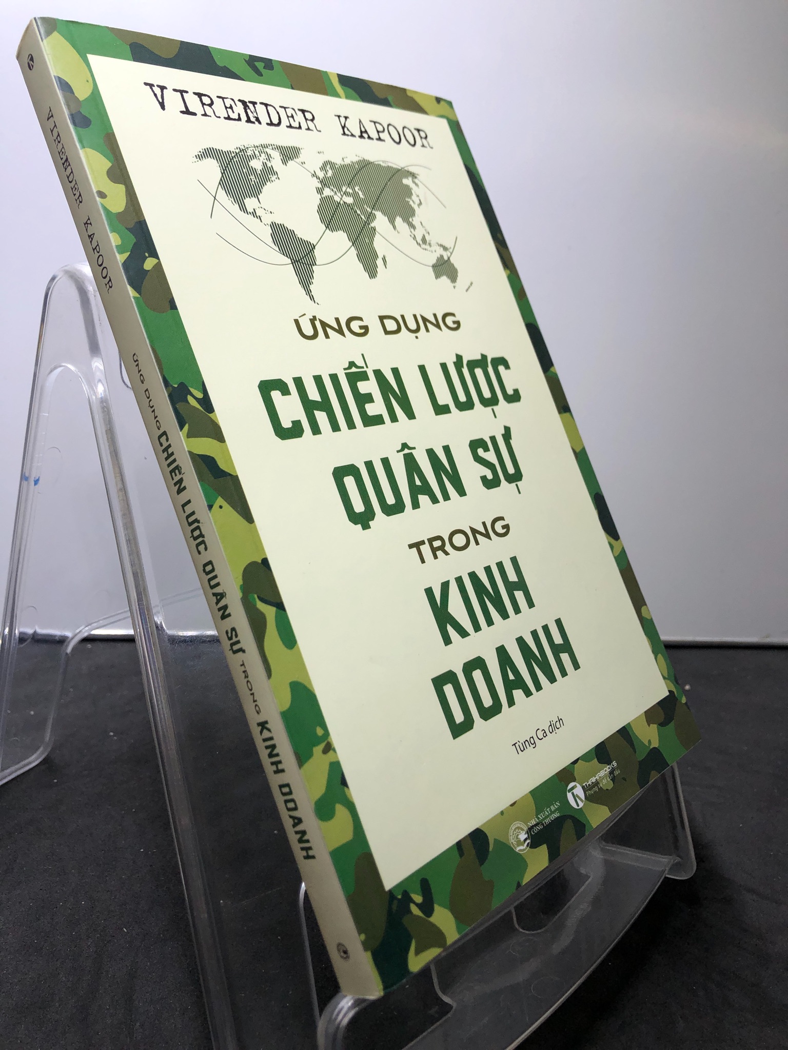 Ứng dụng chiến lược quân sự trong kinh doanh 2020 mới 85% bẩn nhẹ Virender Kapoor HPB0208 KỸ NĂNG