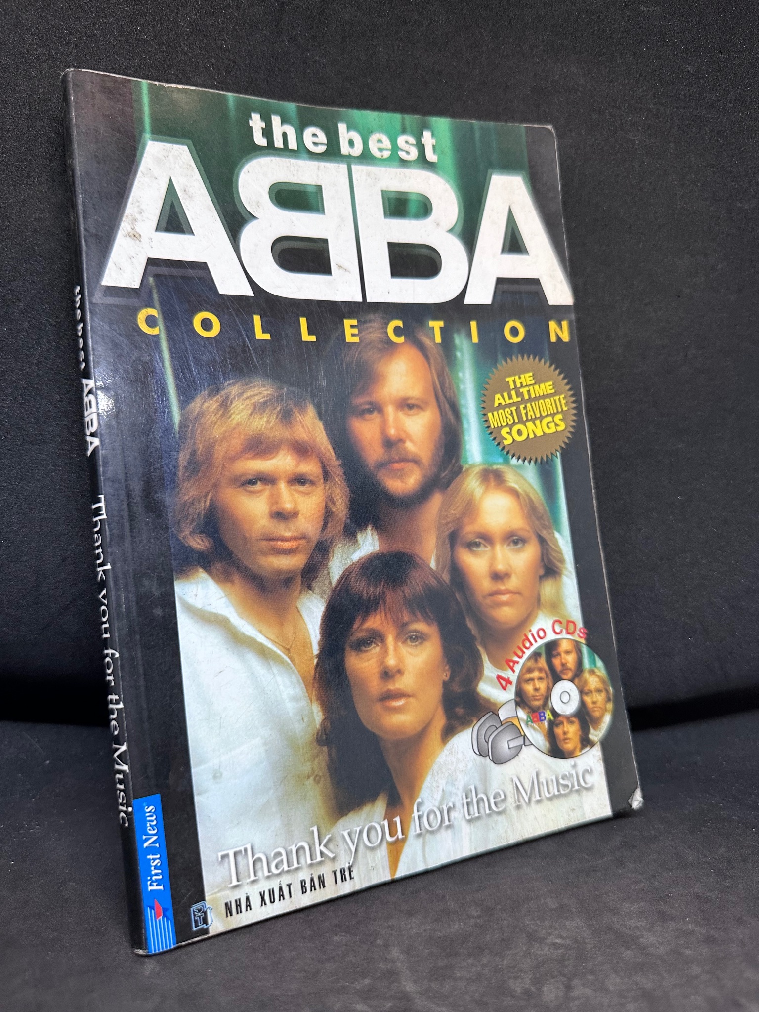 Thank You For The Music, The Best Abba Collection, The All Time Most Favorite Songs, Mới 70% (Ố Vàng, Trang Đầu Có Chữ Ký), 2007 SBM2407