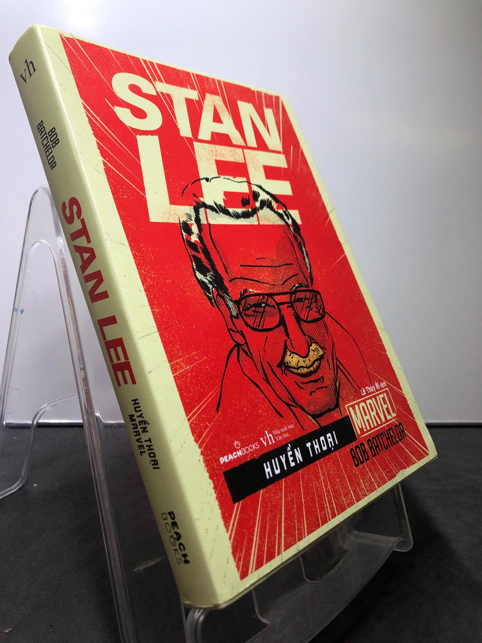 Stan Lee Huyền thoại Marvel 2020 mới 90% Bob Batchelor HPB0708 VĂN HỌC