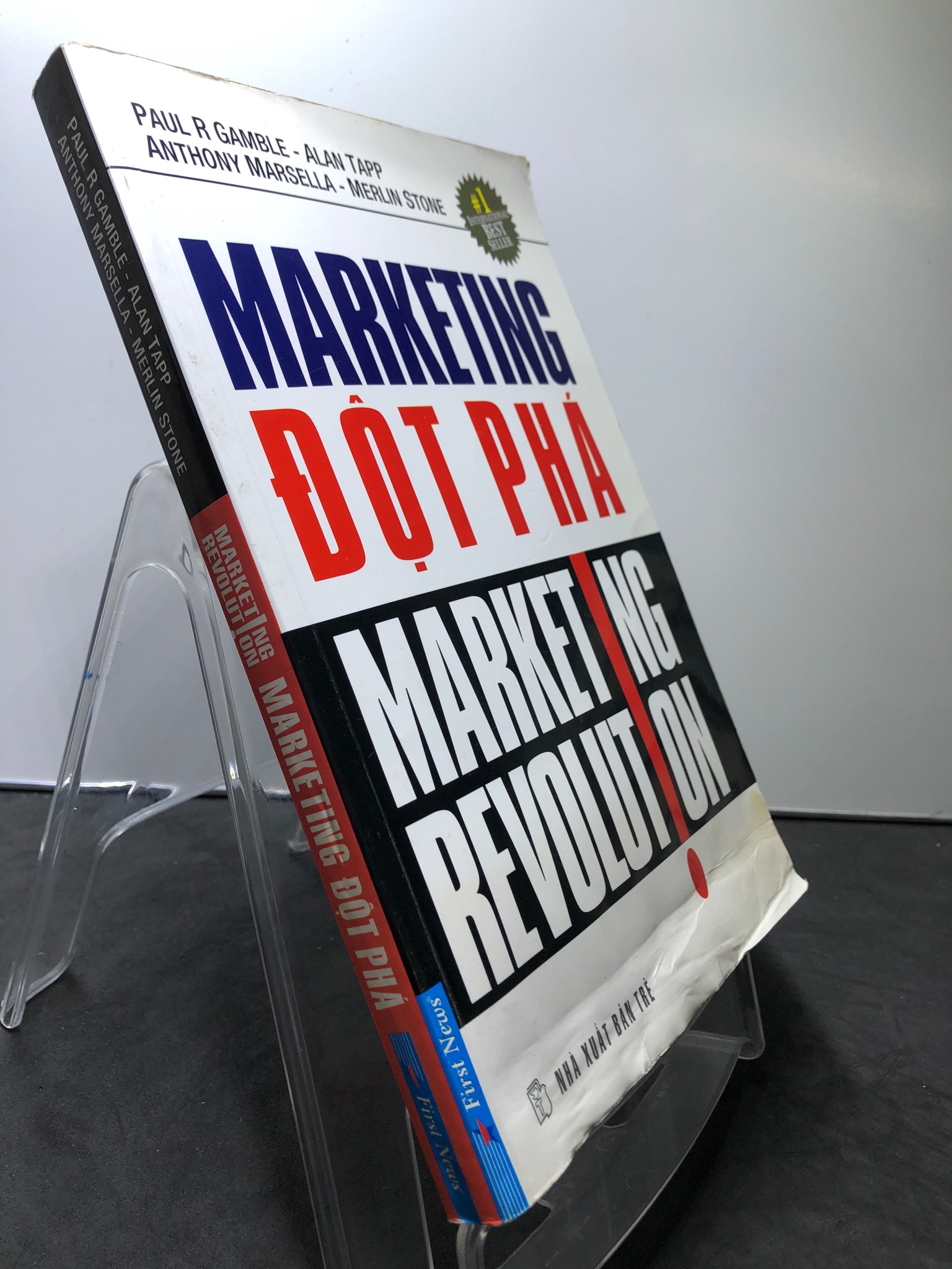 Marketing đột phá 2008 mới 70% ố cong ẩm góc dưới sách highlight Paul R Gamble, Alan Tapp, Anthony Marsella và Merlin Stone HPB0708 MARKETING KINH DOANH