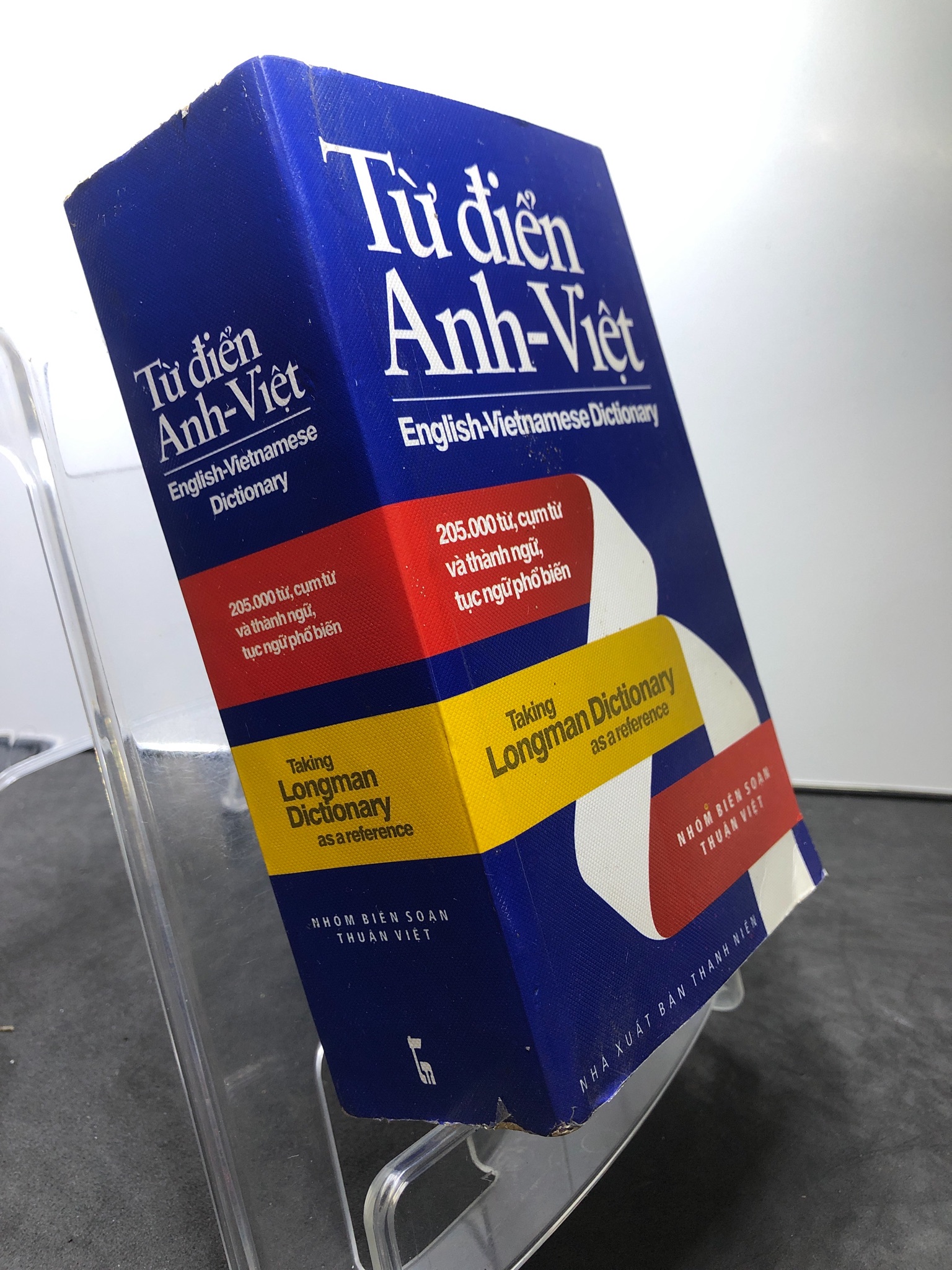 Từ điển Anh Việt 205.000 cụm từ 2018 mới 85% bẩn nhẹ Thuận Việt HPB0708 HỌC NGOẠI NGỮ