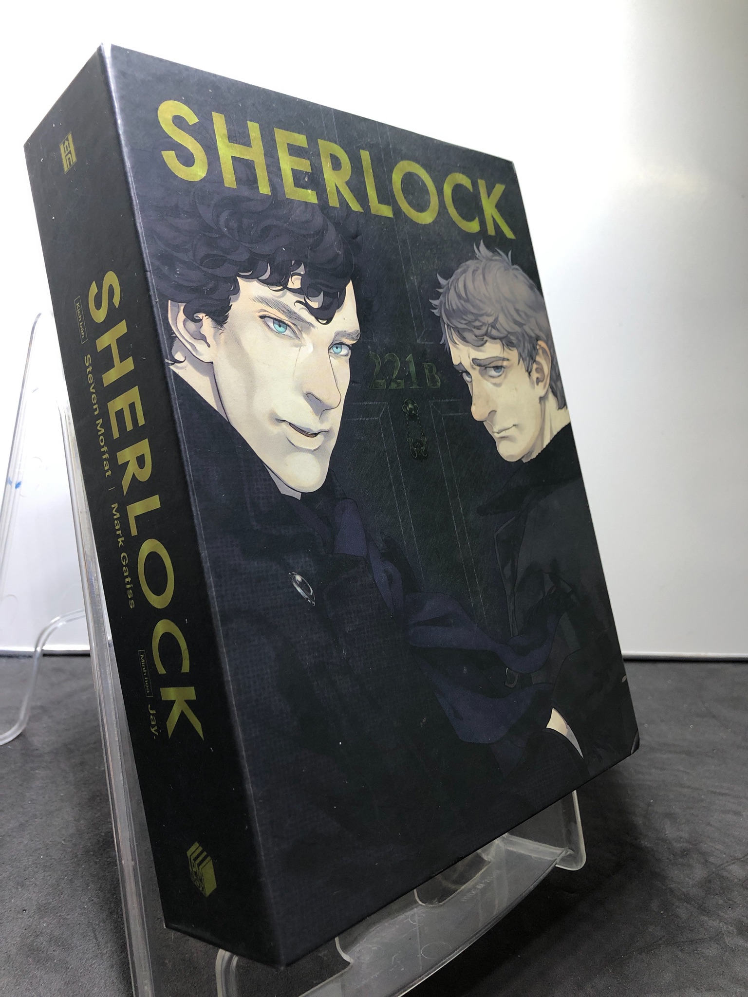 Sherlock 221B 3 quyển BOXSET mới 90% Steven Moffat HPB0708 TRUYỆN TRANH