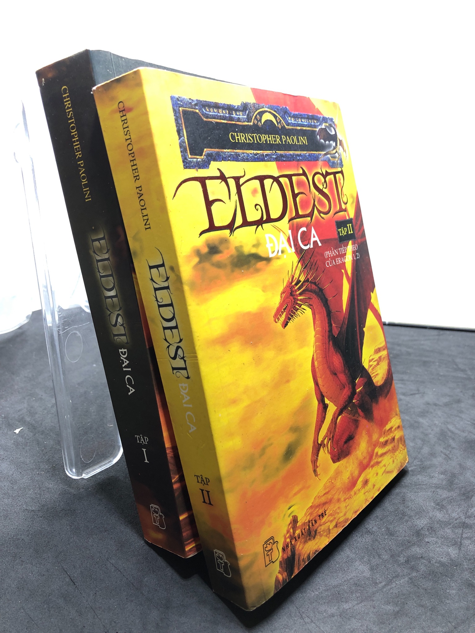 Eldest đại ca tập 1 và 2 2014 mới 75% ố vàng Christopher Paolini HPB0708 VĂN HỌC