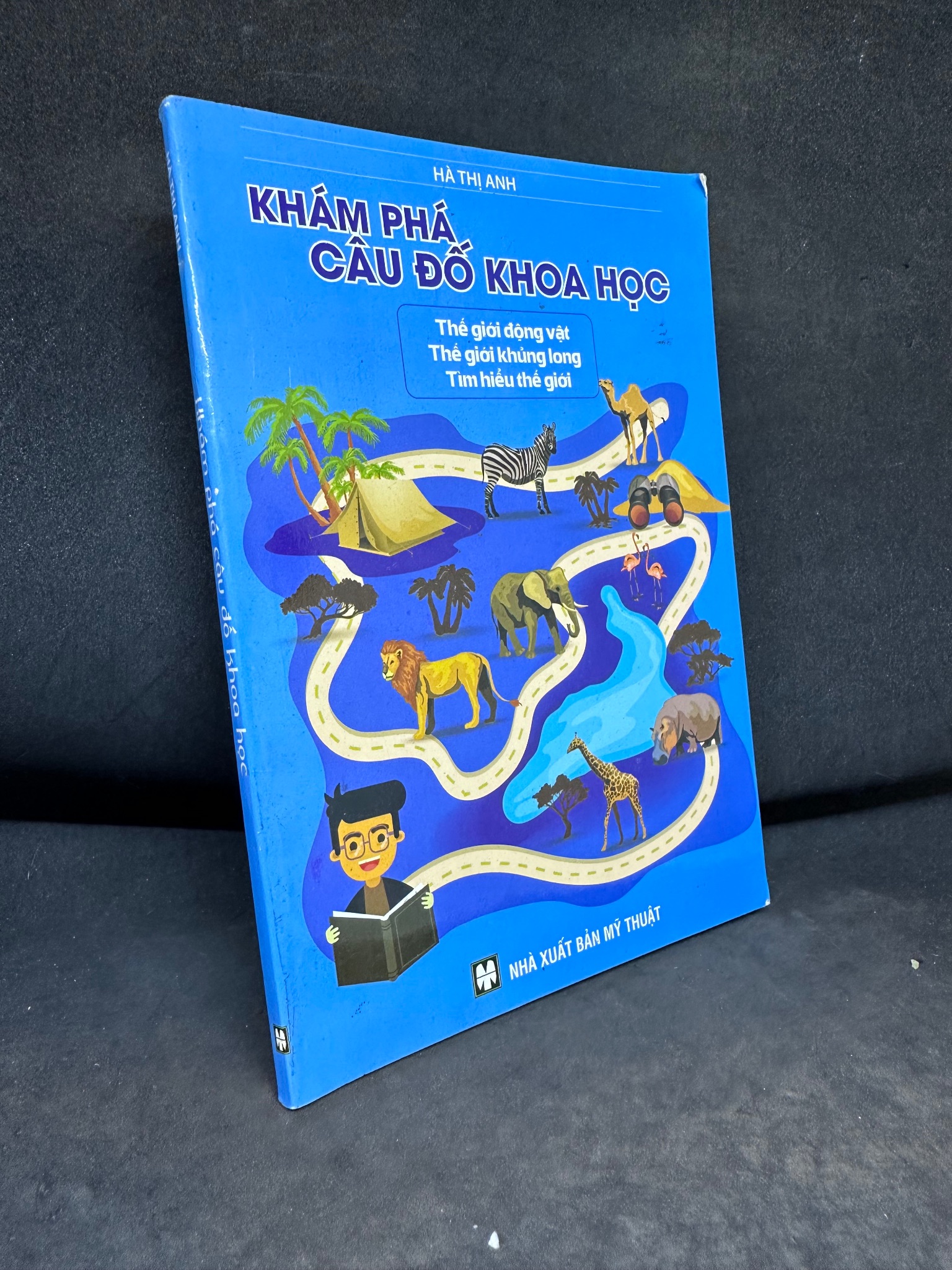 Khám Phá Câu Đố Khoa Học - Thế Giới Động Vật, Thế Giới Khủng Long, Tìm Hiểu Thế Giới, Hà Thị Anh, Mới 80% (Ố Nhẹ), 2019 SBM2407