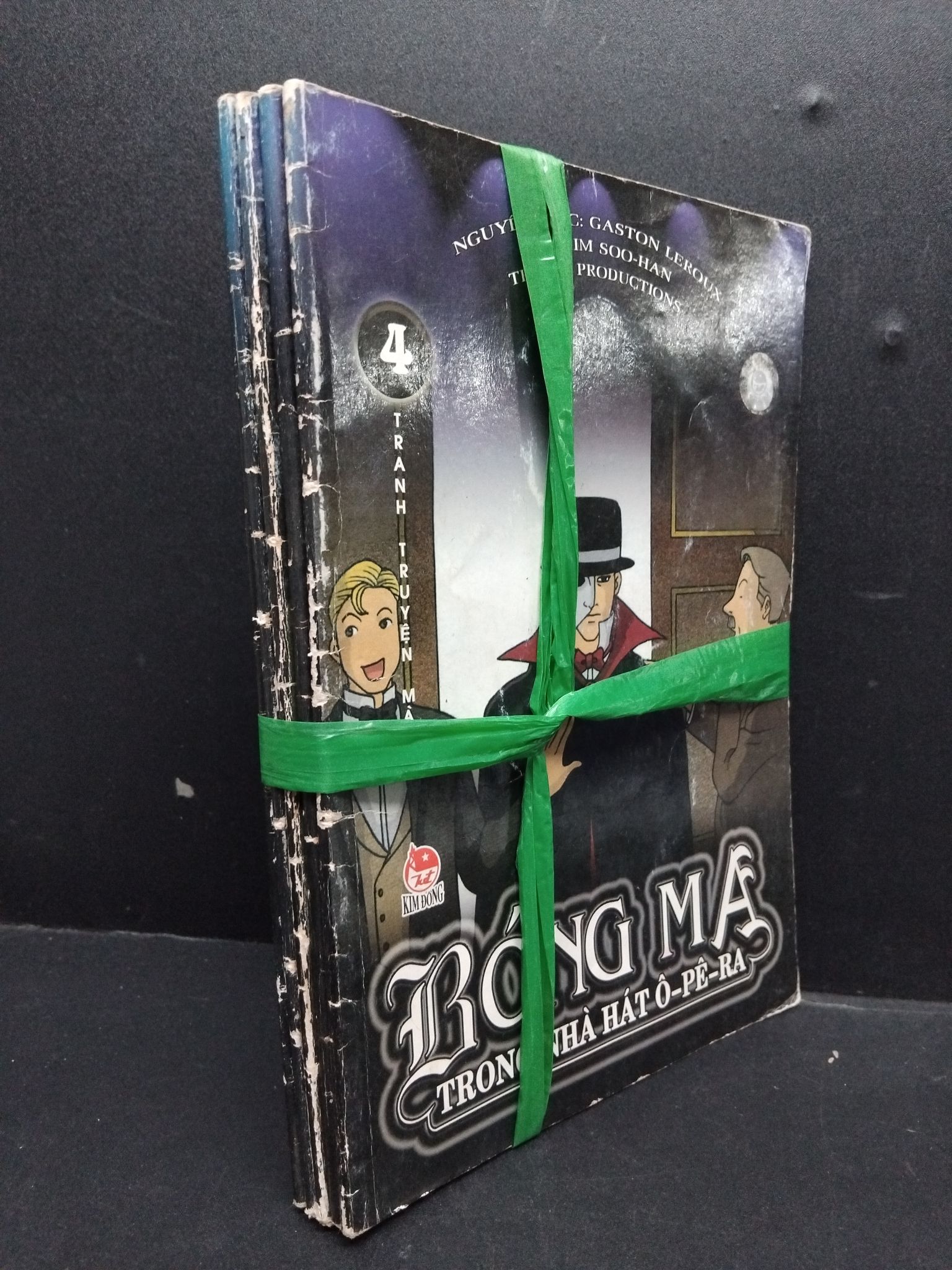 Bộ 5 cuốn (4, 5, 6, 8, 9) Bóng ma trong nhà hát Ô - Pê - Ra mới 80% ố HCM1008 Gaston Leroux TRUYỆN TRANH