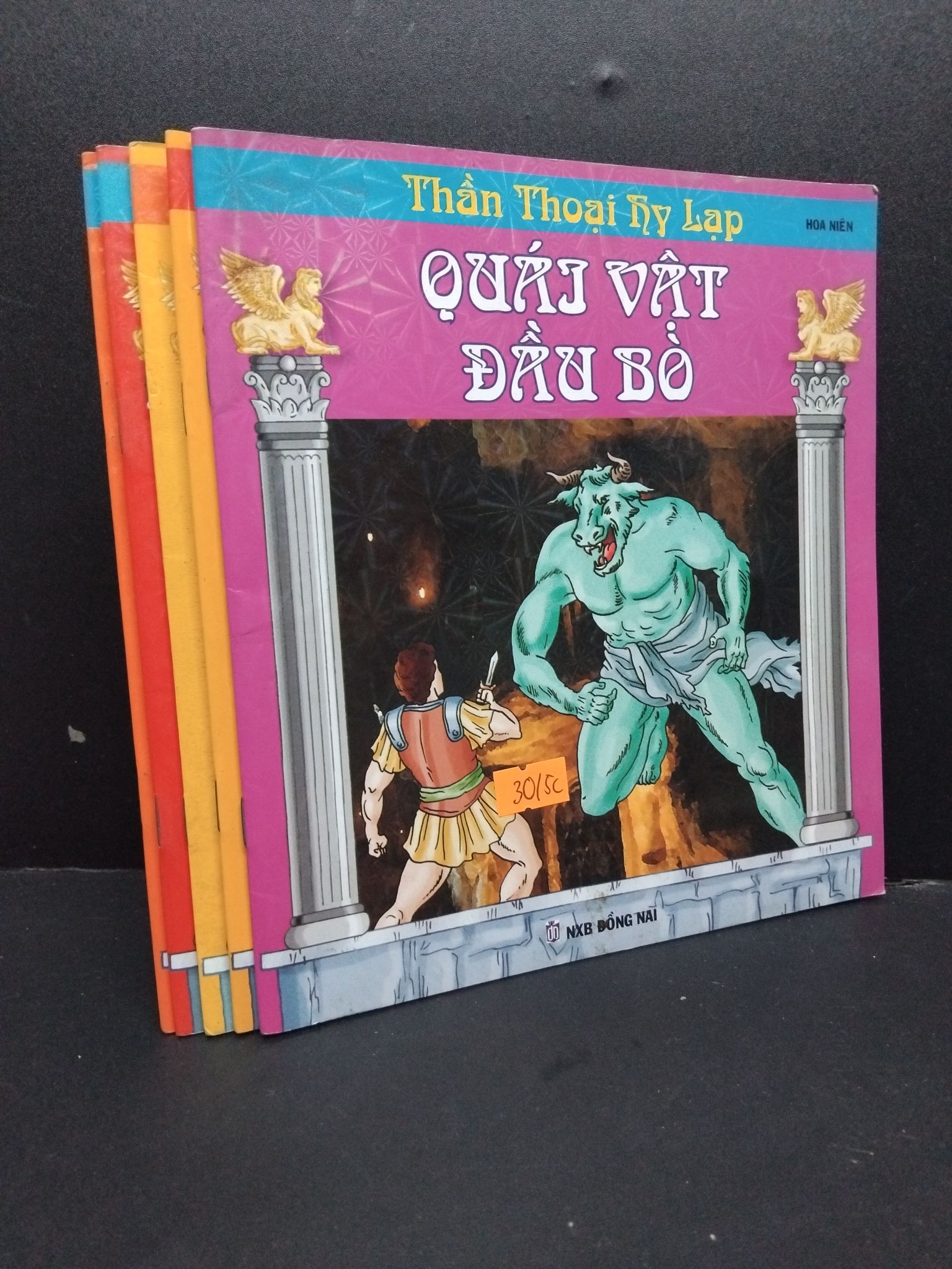 Bộ 5 cuốn thần thoại Hy Lạp mới 80% bẩn nhẹ HCM1008 Hoa Niên TRUYỆN TRANH