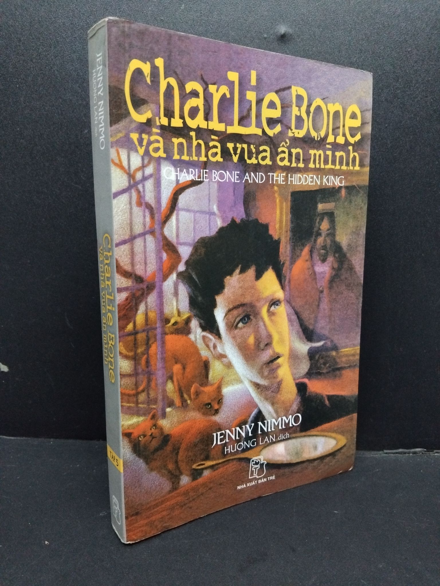 Charlie Bone và nhà vua ẩn mình tập 5 mới 80% ố vàng 2012 HCM1008 Jenny Nimmo VĂN HỌC