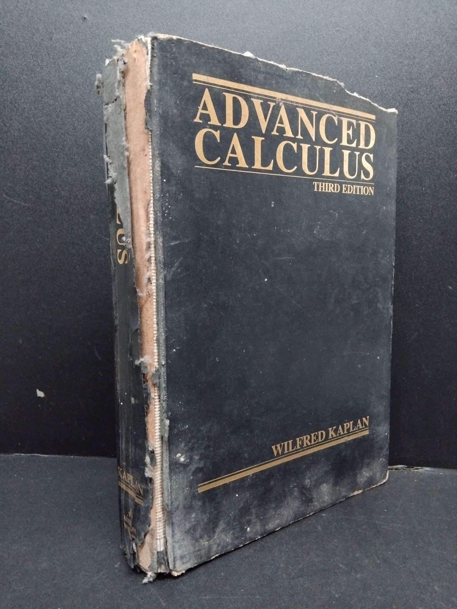 Advanced Calculus (bìa cứng) mới 70% ố vàng rách bìa 1984 HCM1008 Wilfred Kaplan NGOẠI VĂN