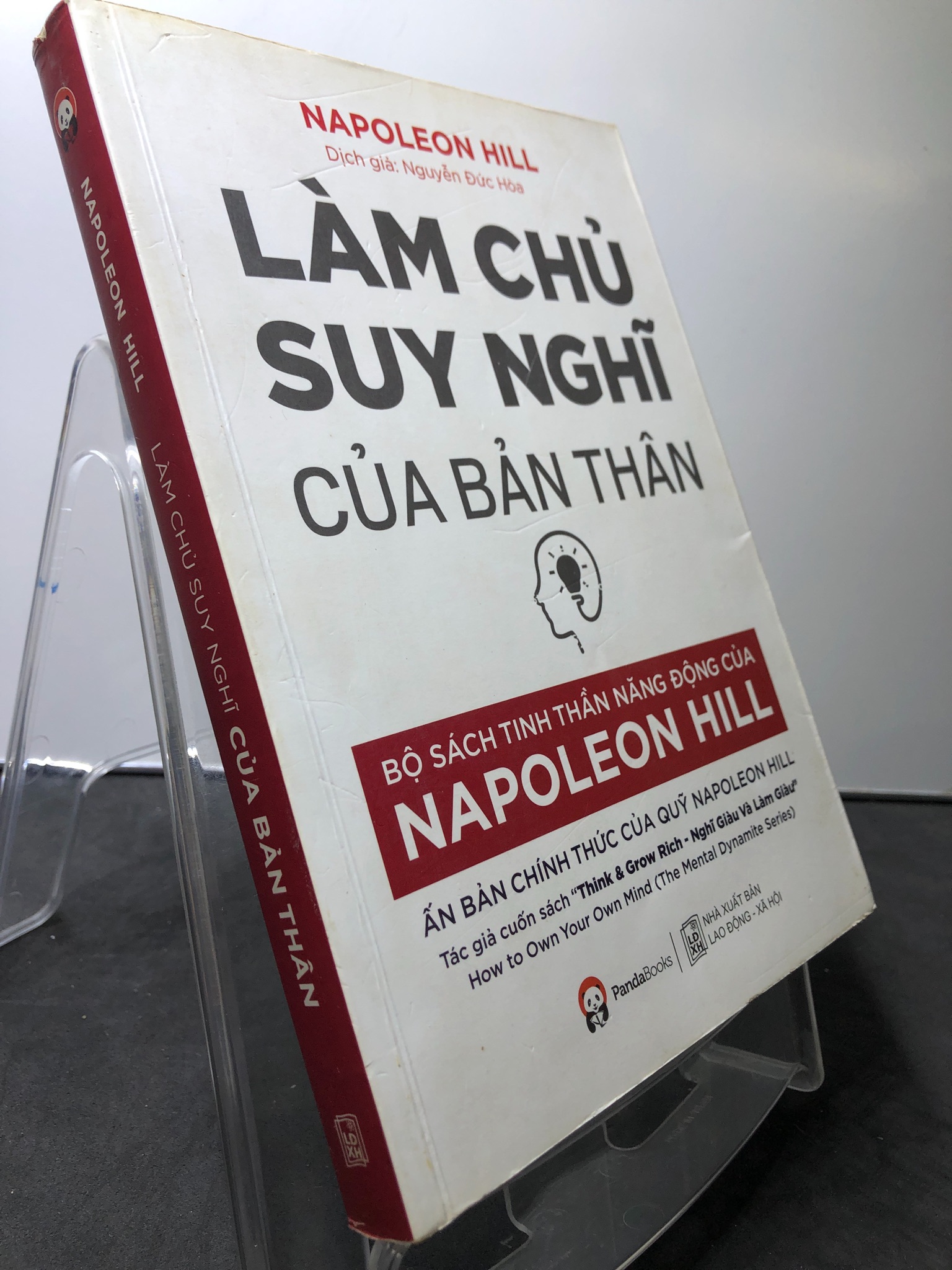 Làm chủ suy nghĩ của bản thân 2019 mới 85% bẩn nhẹ Napoleon Hill HPB0808 KỸ NĂNG